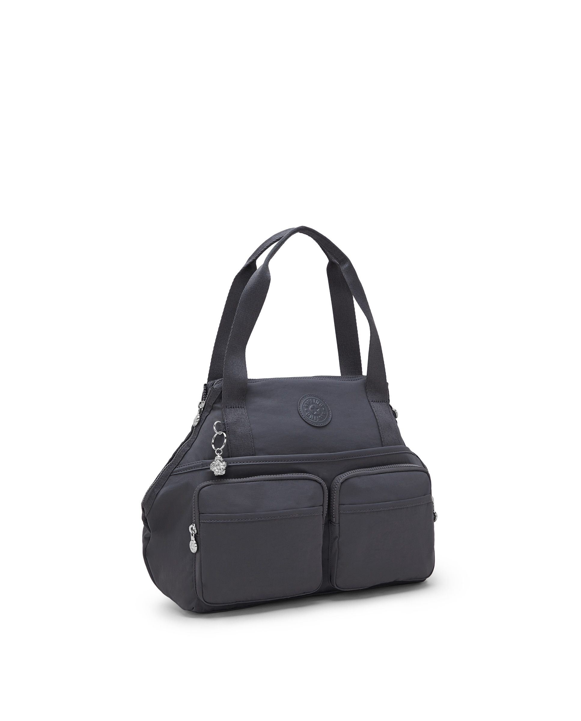 Bolso de hombro con bolsillos externos y correa extraíble - Kipling - Grafito Grafito-5