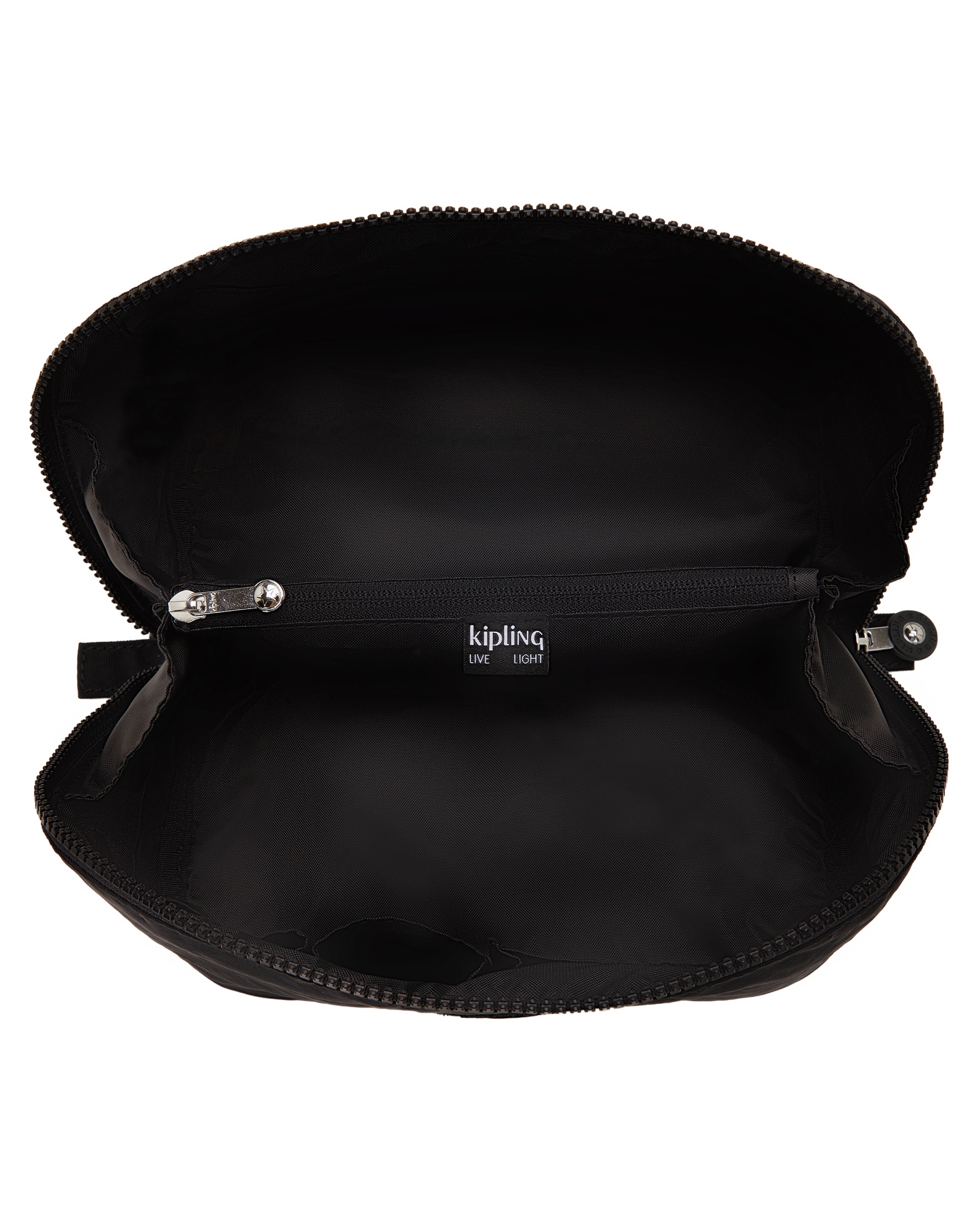 Neceser de mujer grande con múltiples compartimentos - Kipling - Negro Negro-2
