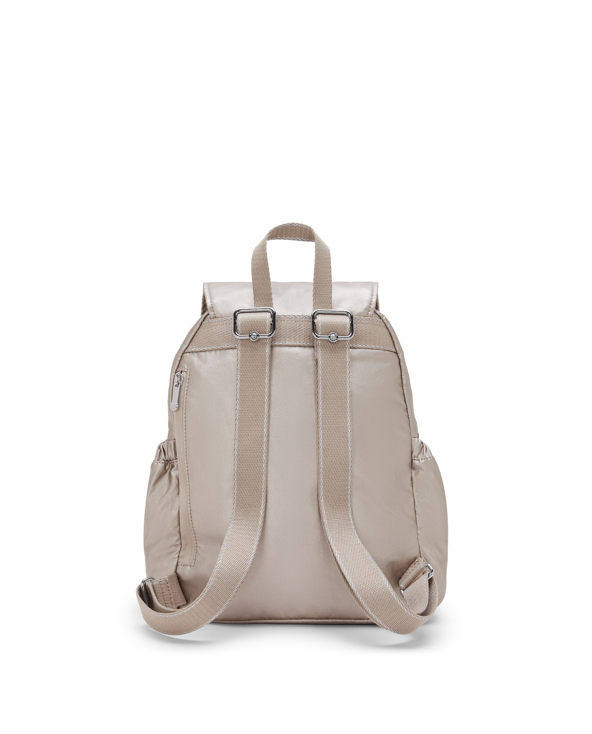 Mochila de mujer city pocket s pequeña con bolsillos externos - Kipling - Piedra Piedra-3