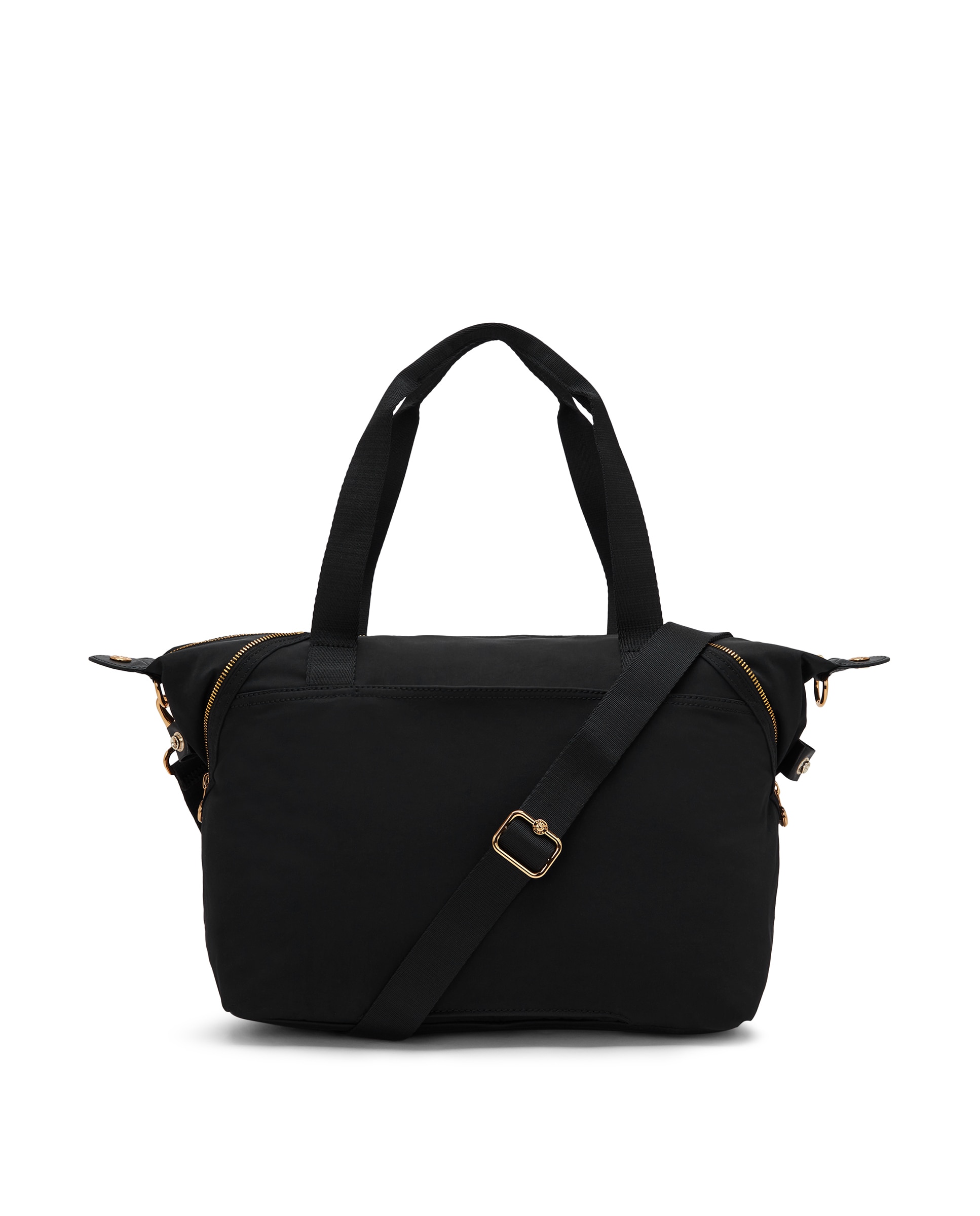 Bolso de hombro con bolsillos externos y correa extraíble - Kipling - Negro Negro-3
