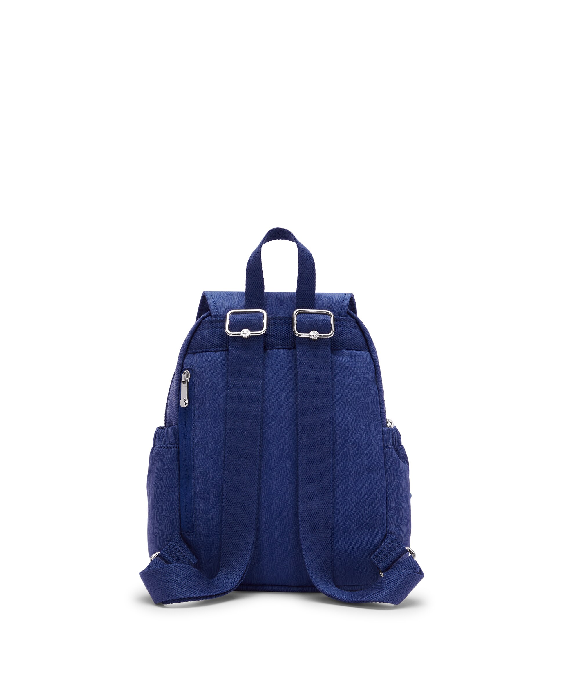 Mochila mini de mujer con bolsillos externos - Kipling - Azul índigo Azul índigo-3