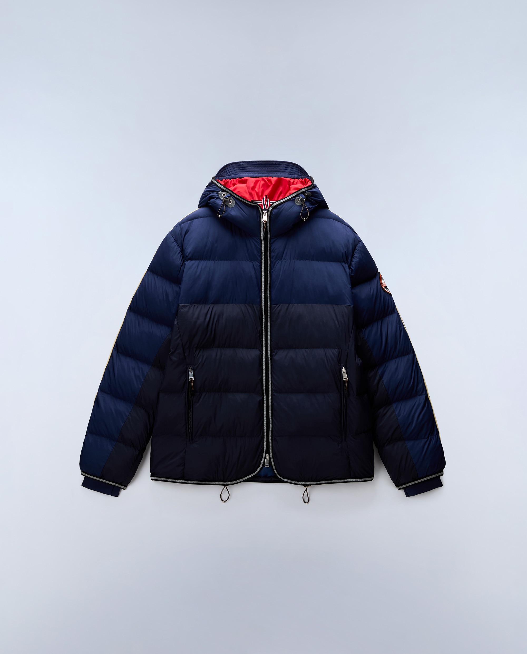 Plumífero de hombre archive jkt cb con capucha - Napapijri - Azul marino Azul marino-7