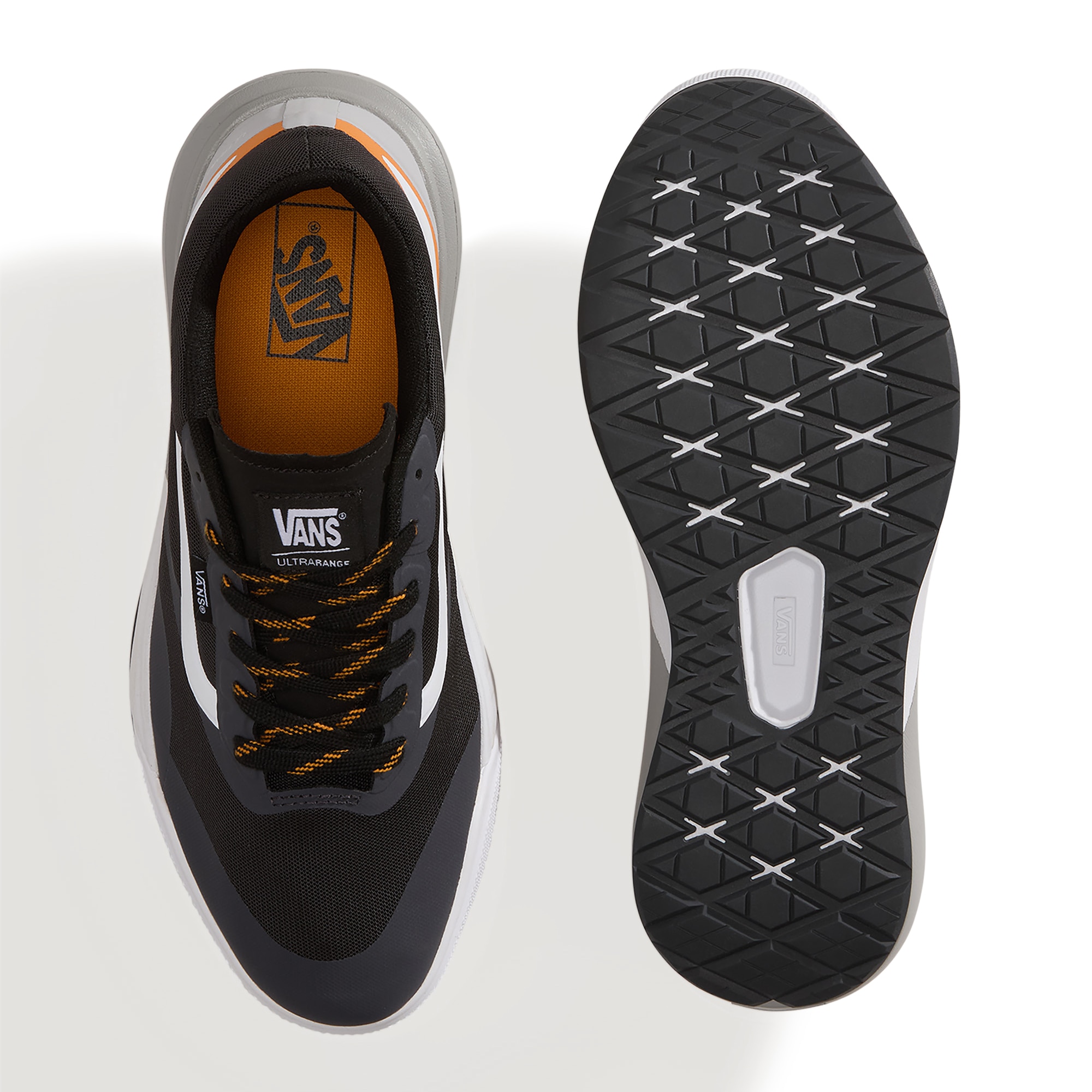 Zapatillas casual unisex MTE Ultrarange 2.0 RW Vans - Gris / Naranja Gris / Naranja-3