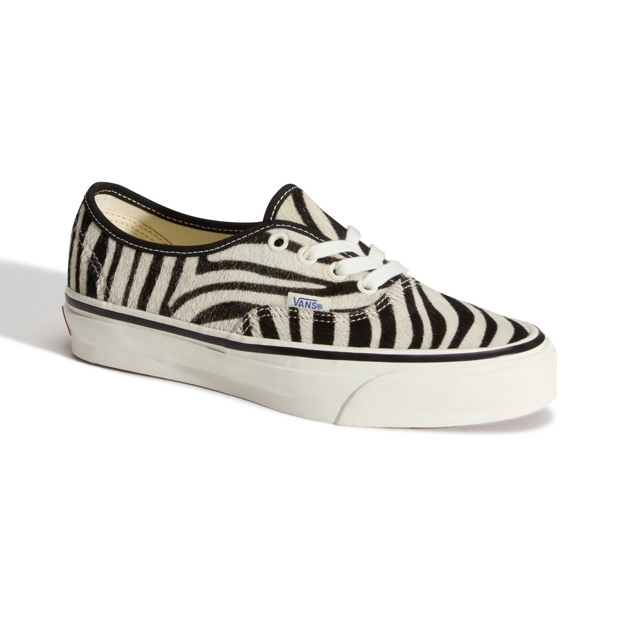 Vans LX Authentic 44 ZEBRA MARSHMALLOW para mujer - Blanco / Negro Blanco / Negro-2