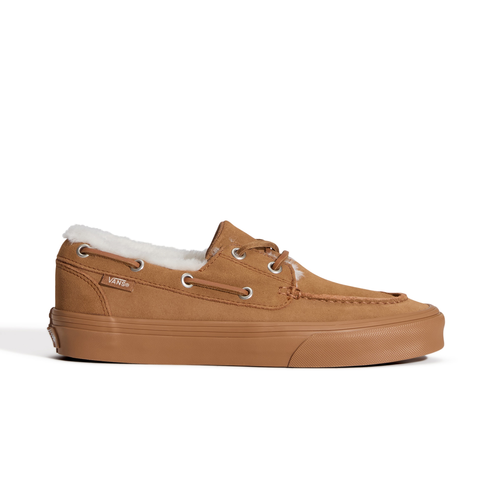 Vans Zapatillas casual de mujer Boat Shoe Marrón claro