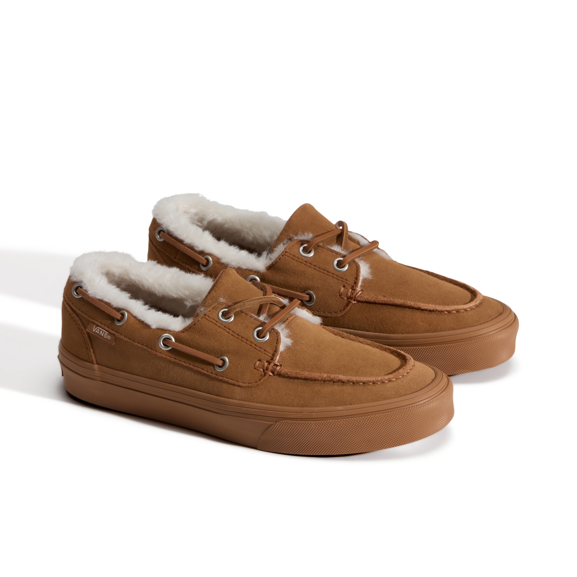 Imagen 2 de Zapatillas casual de mujer 2-Eyelet Boat Shoe Vans - Marrón claro Marrón claro