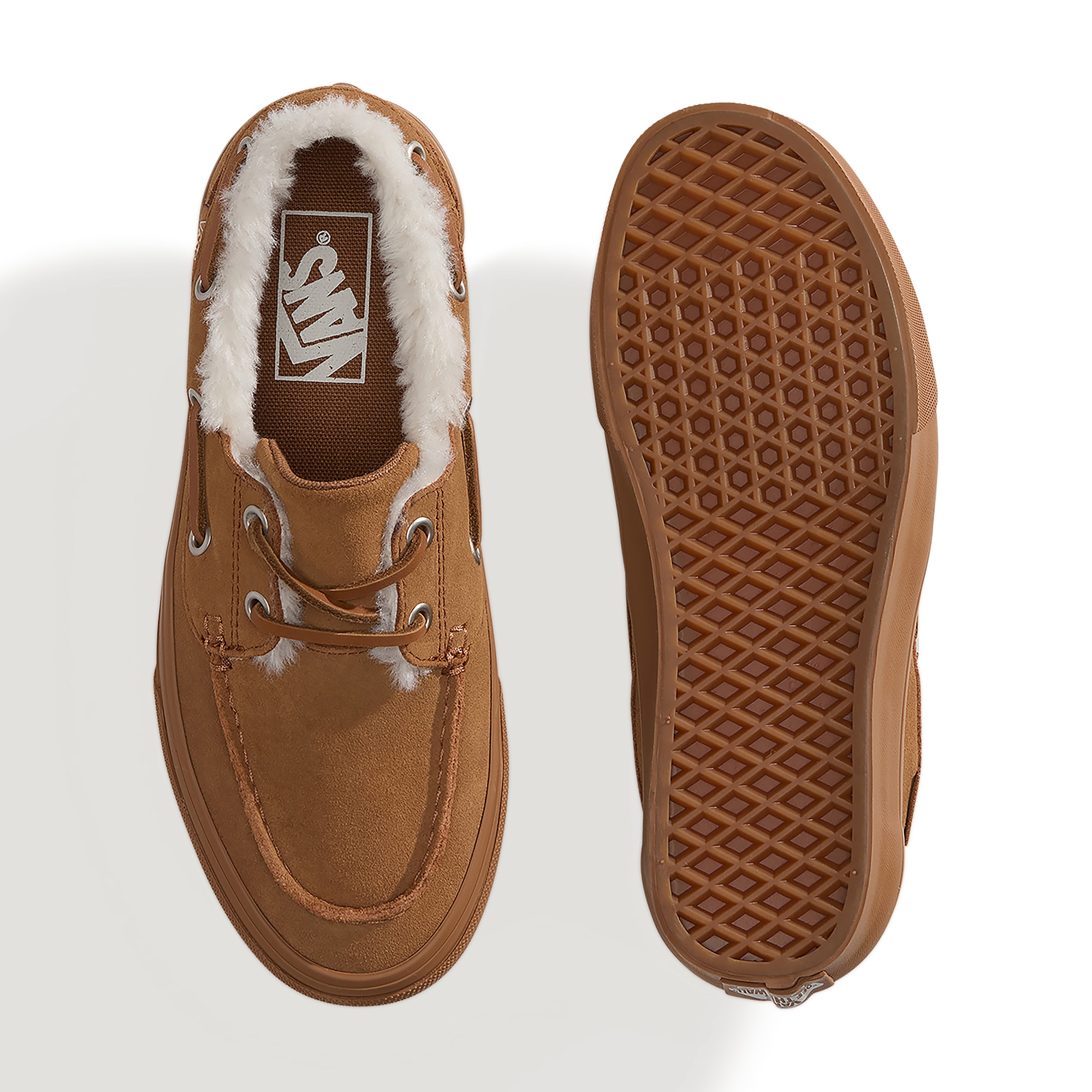 Imagen 3 de Zapatillas casual de mujer 2-Eyelet Boat Shoe Vans - Marrón claro Marrón claro