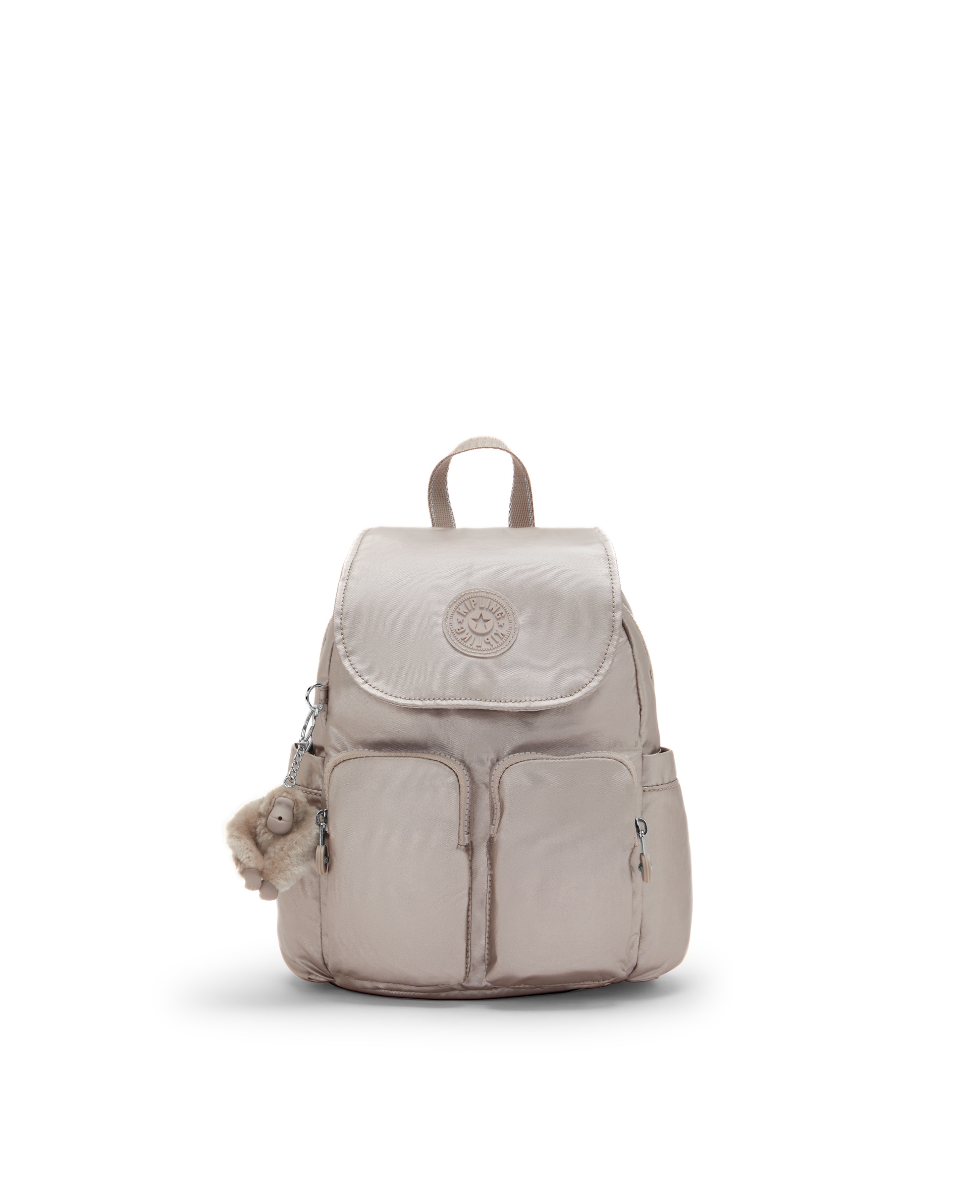 Mochila mini de mujer con bolsillos externos