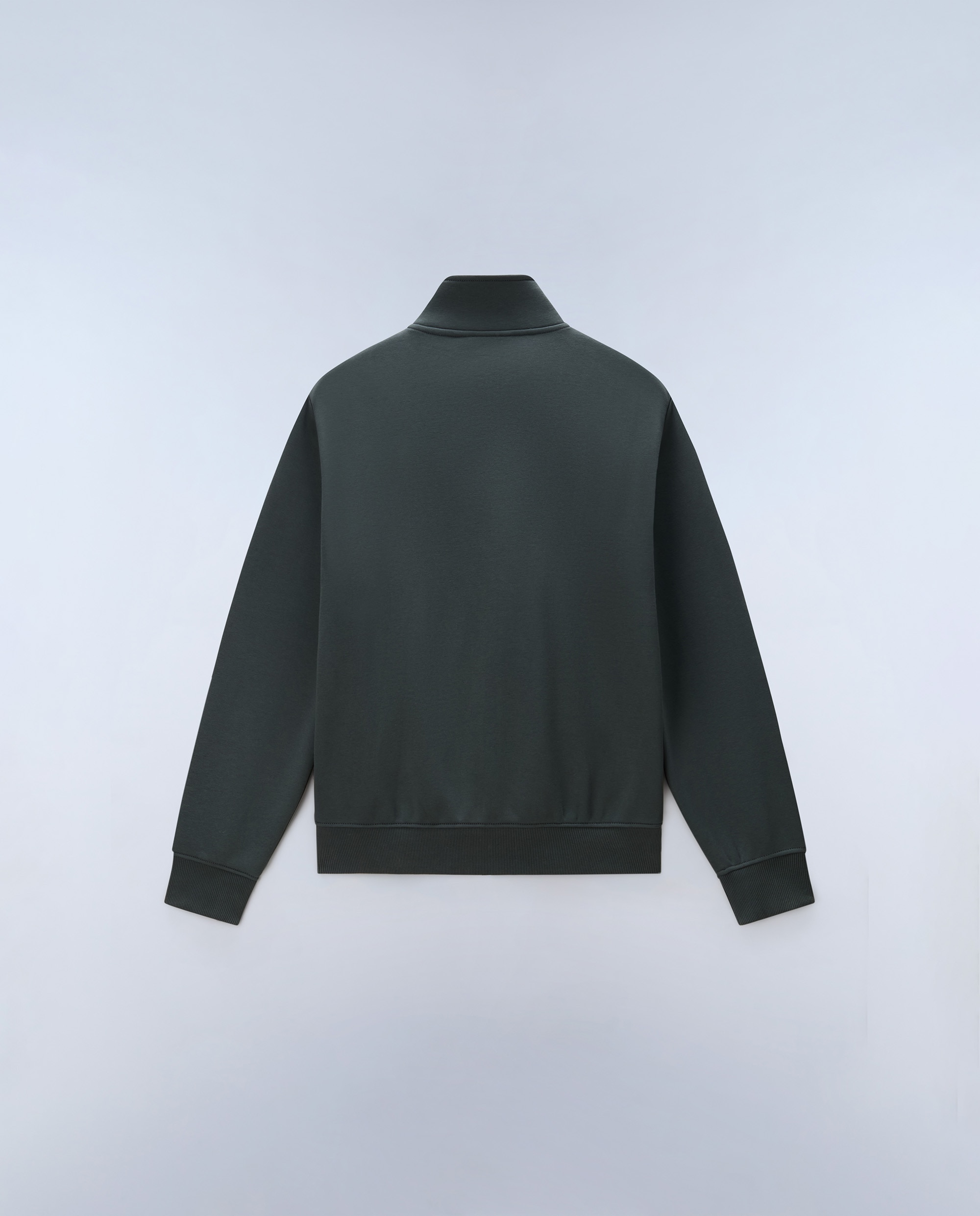 Sudadera de hombre balis fz win con cremallera completa - Napapijri - Verde grisáceo Verde grisáceo-5