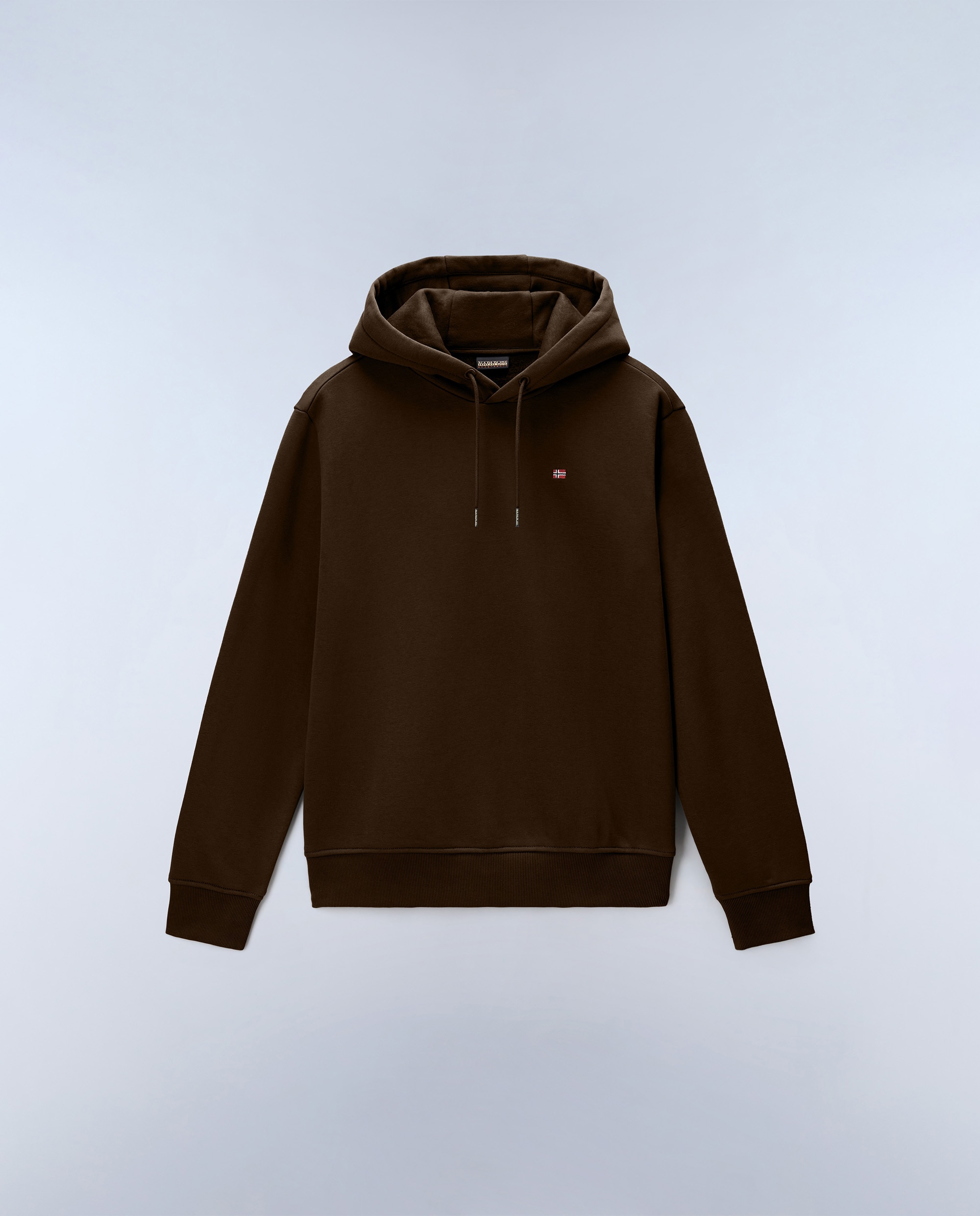 Sudadera de hombre balis h wint con capucha - Napapijri - Marrón chocolate Marrón chocolate-5