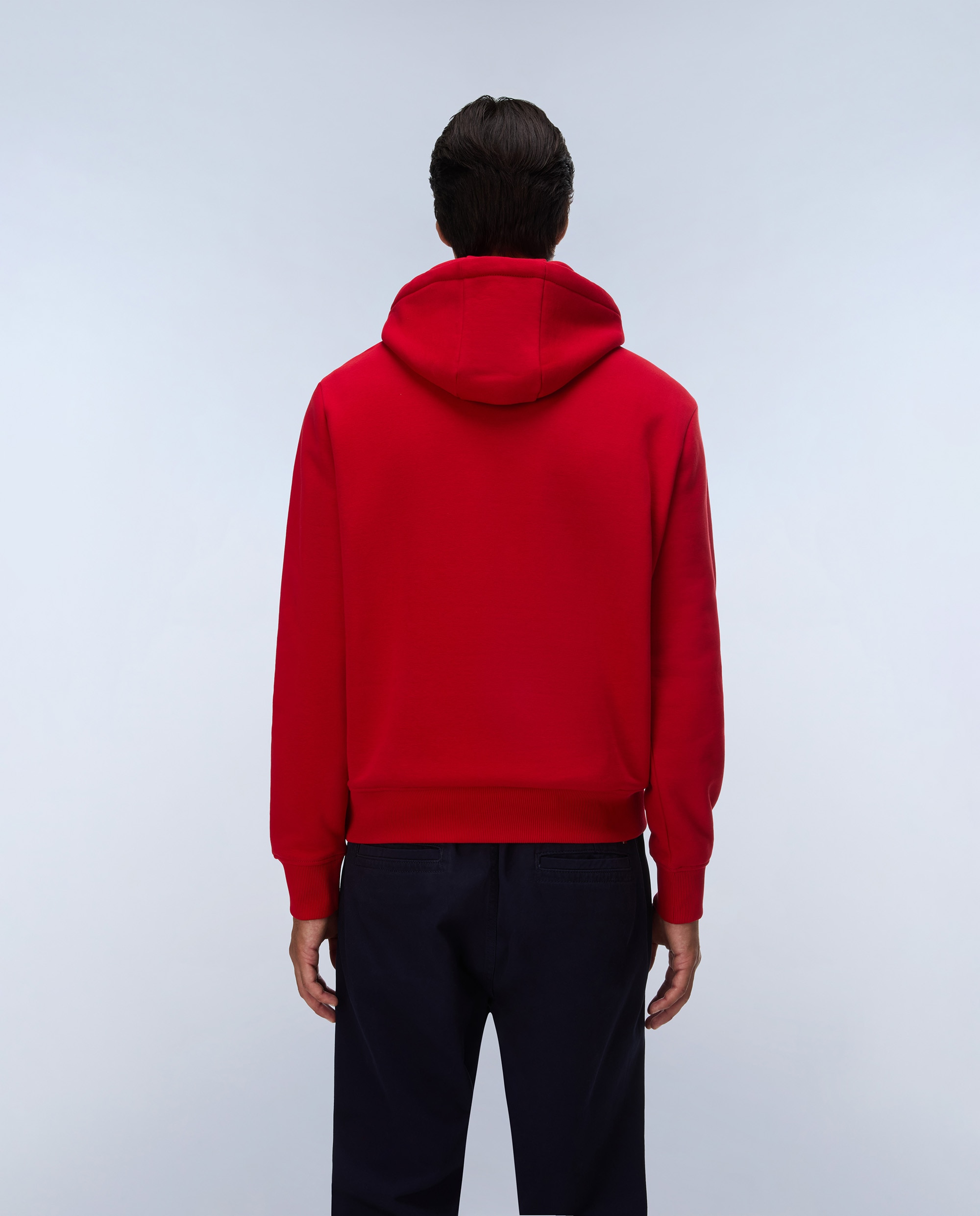Sudadera de hombre balis h wint con capucha - Napapijri - Rojo Rojo-2