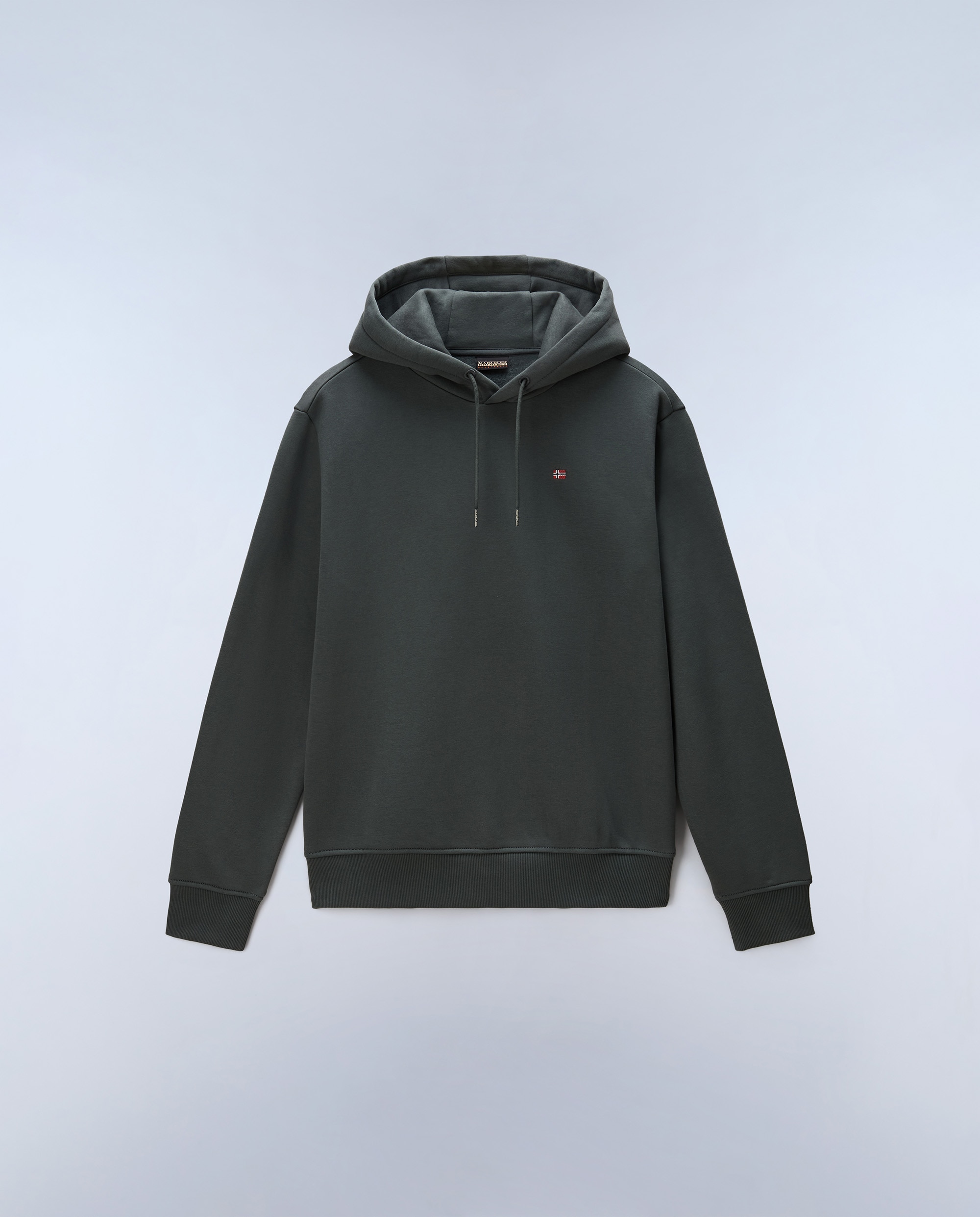 Sudadera de hombre balis h wint con capucha - Napapijri - Verde grisáceo Verde grisáceo-5