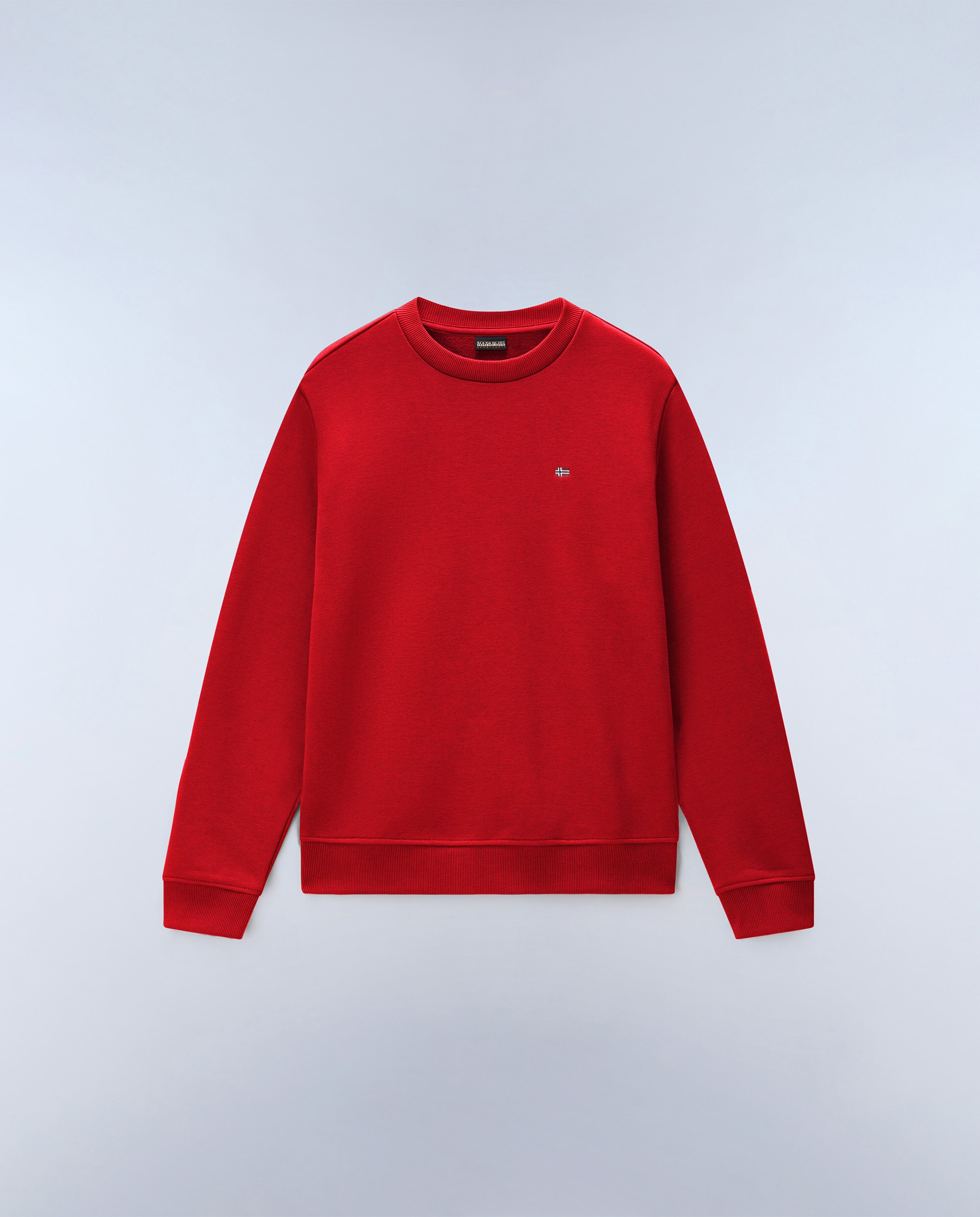 Sudadera de hombre balis c wint con cuello redondo - Napapijri - Rojo Rojo-5