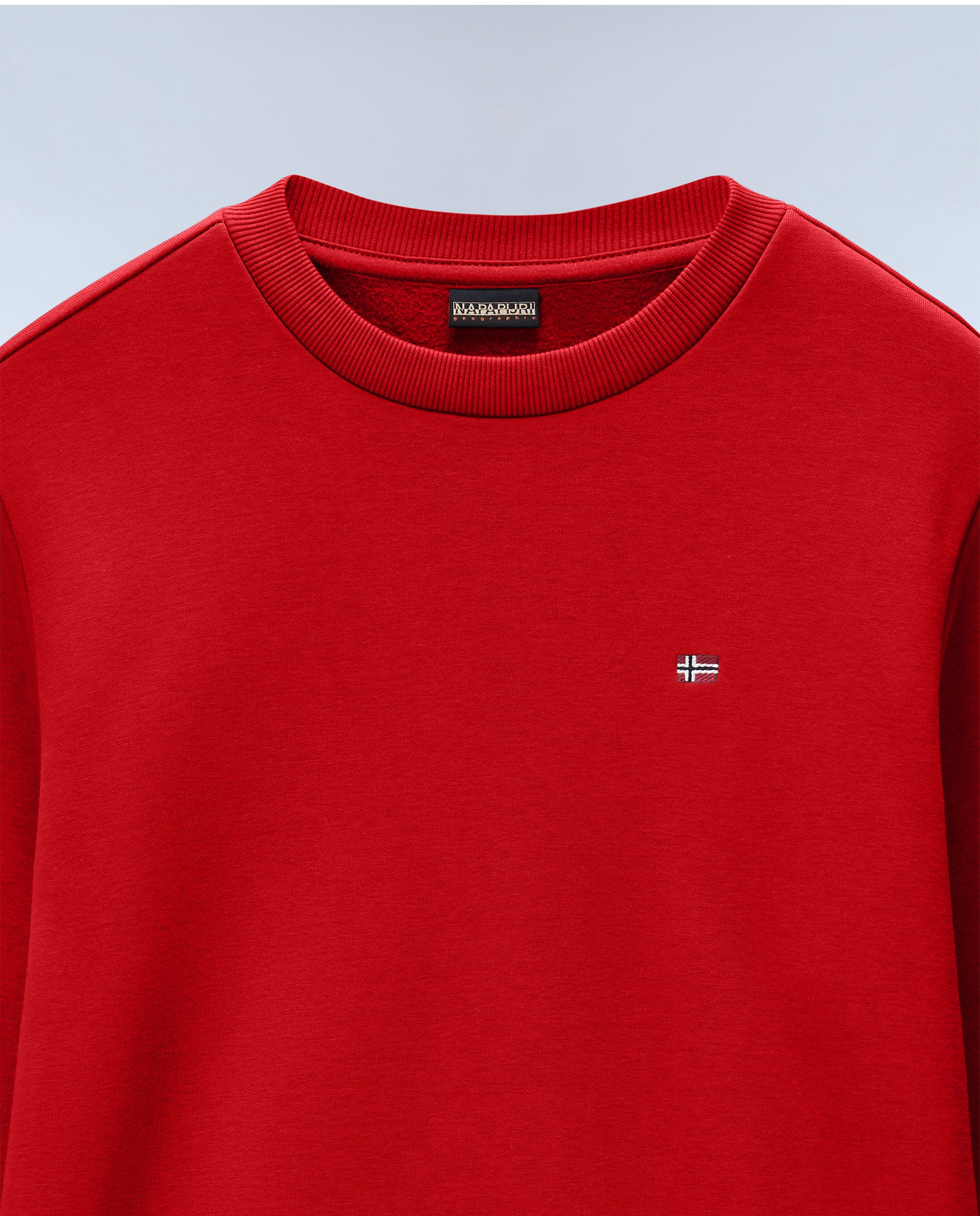 Imagen 4 de Sudadera de hombre balis c wint con cuello redondo - Napapijri - Rojo Rojo