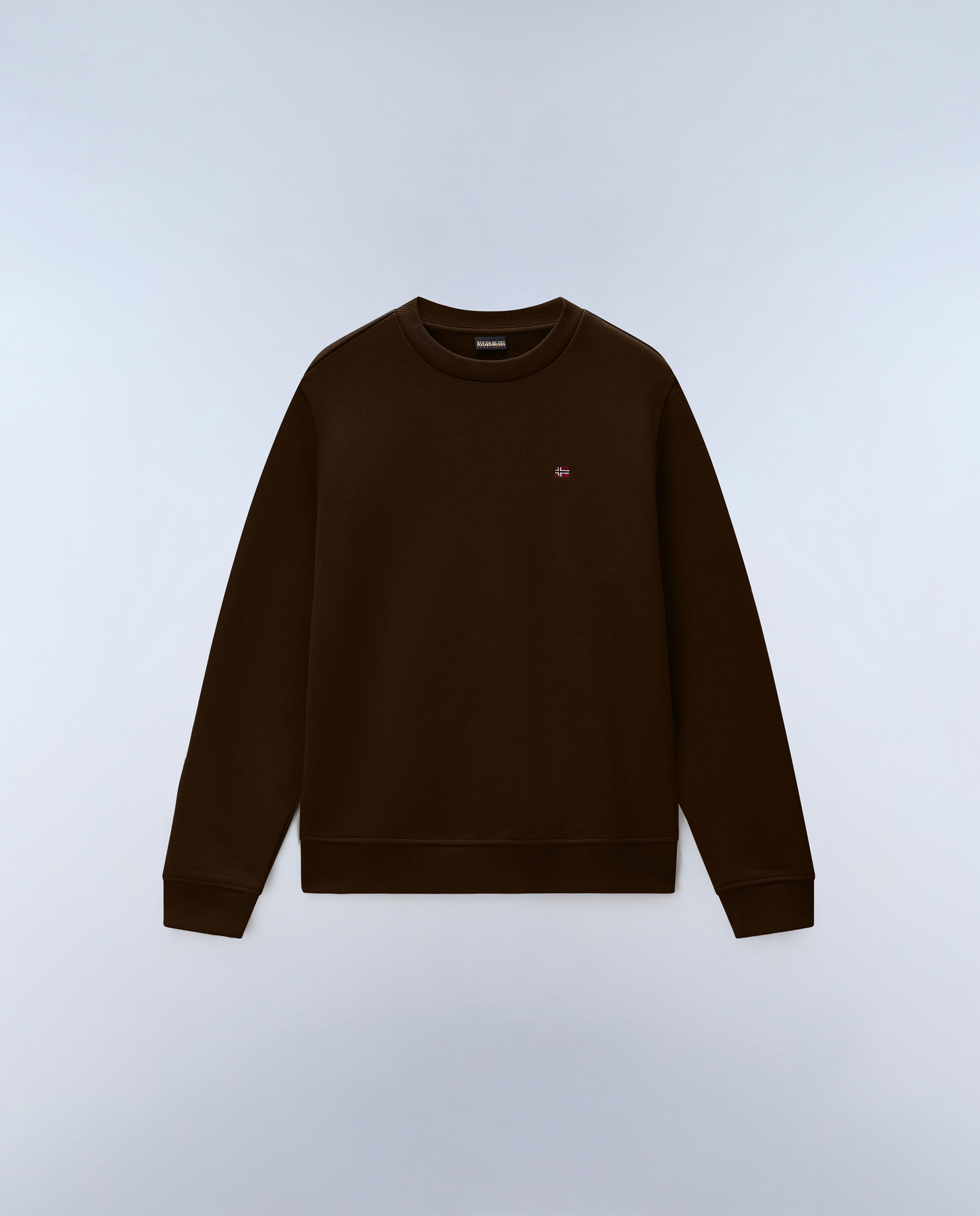 Imagen 5 de Sudadera de hombre balis c wint con cuello redondo - Napapijri - Marrón chocolate Marrón chocolate