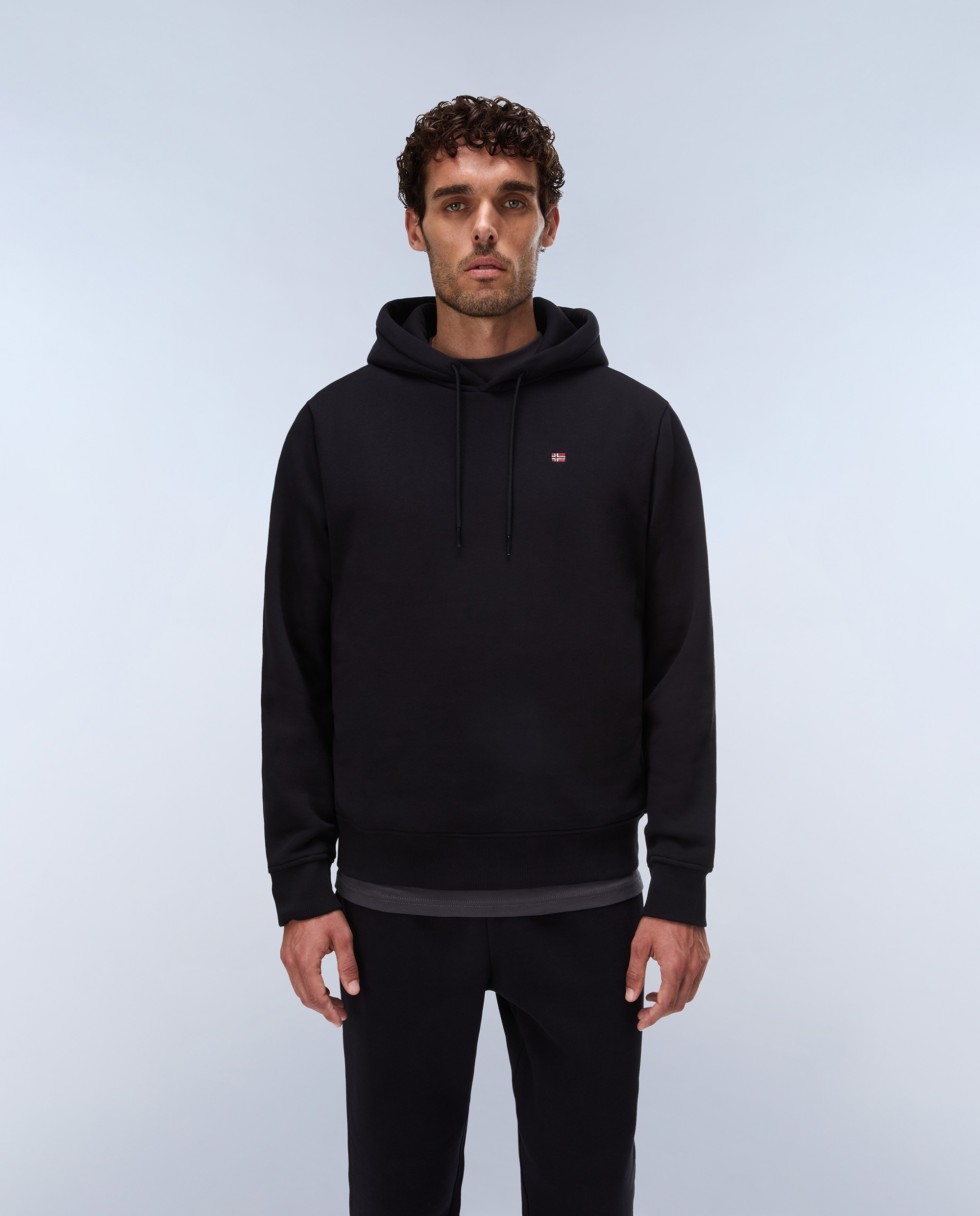 Imagen 0 de Sudadera de hombre balis h wint con capucha Negro