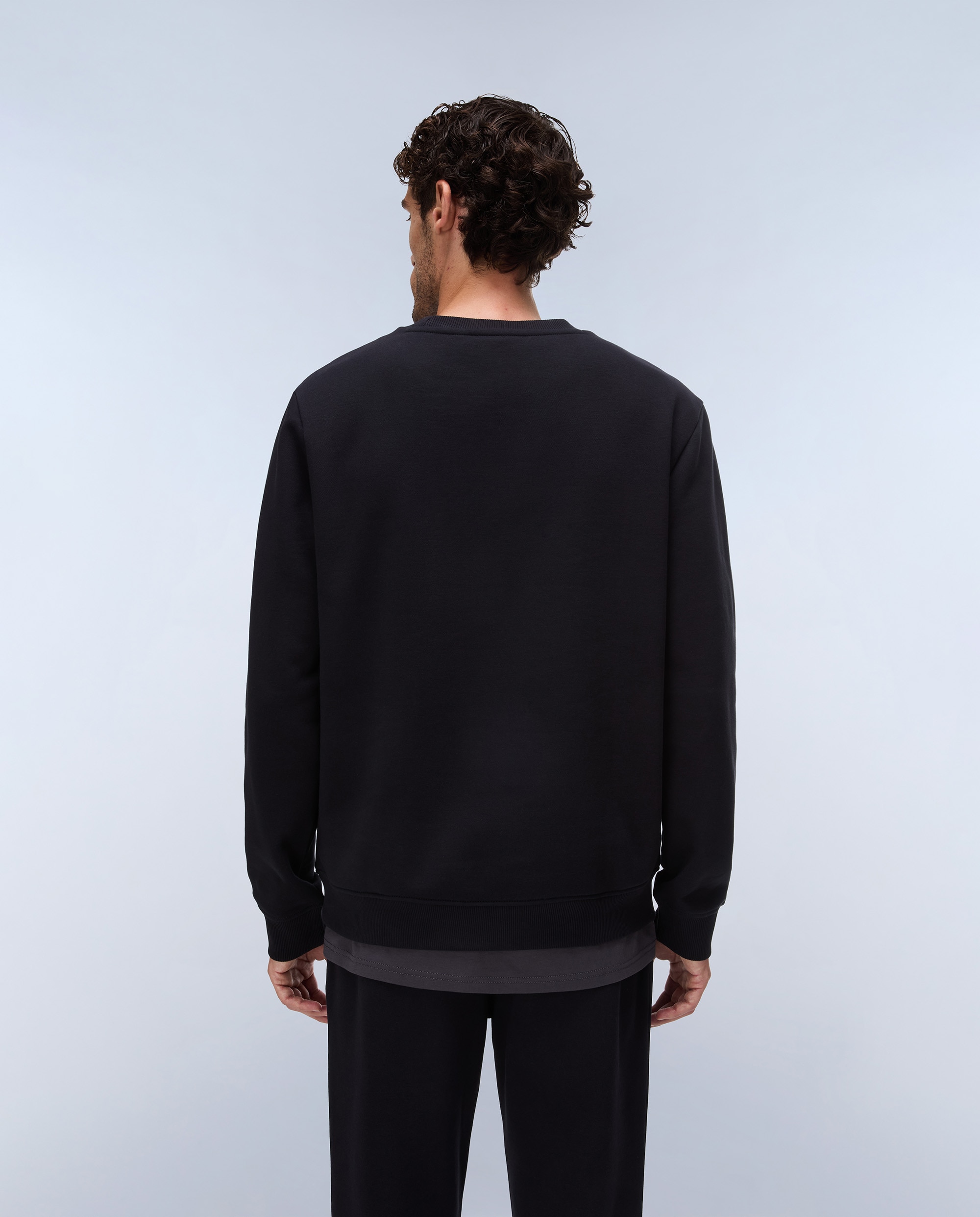 Imagen 2 de Sudadera de hombre balis c wint con cuello redondo - Napapijri - Negro Negro