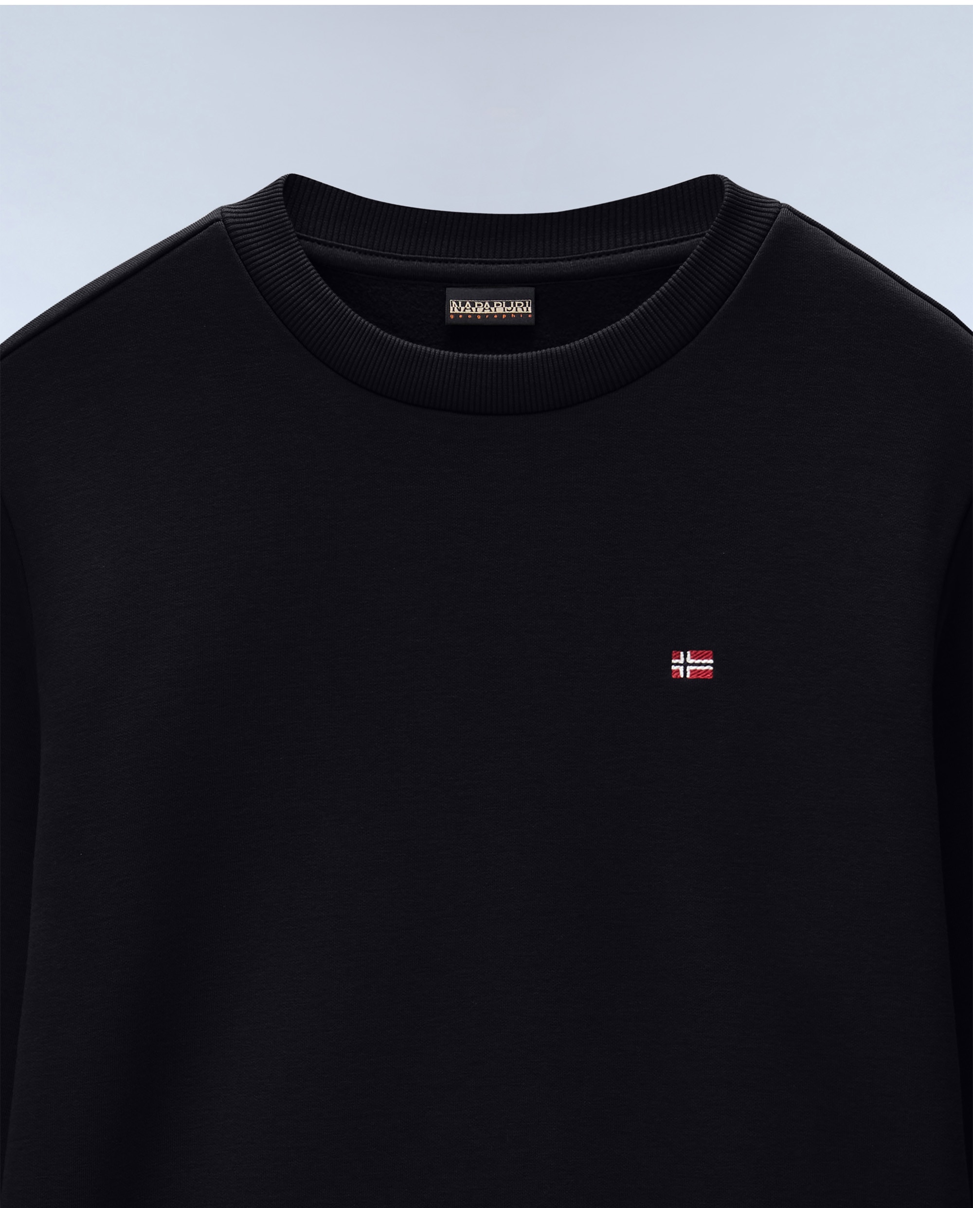 Imagen 4 de Sudadera de hombre balis c wint con cuello redondo - Napapijri - Negro Negro