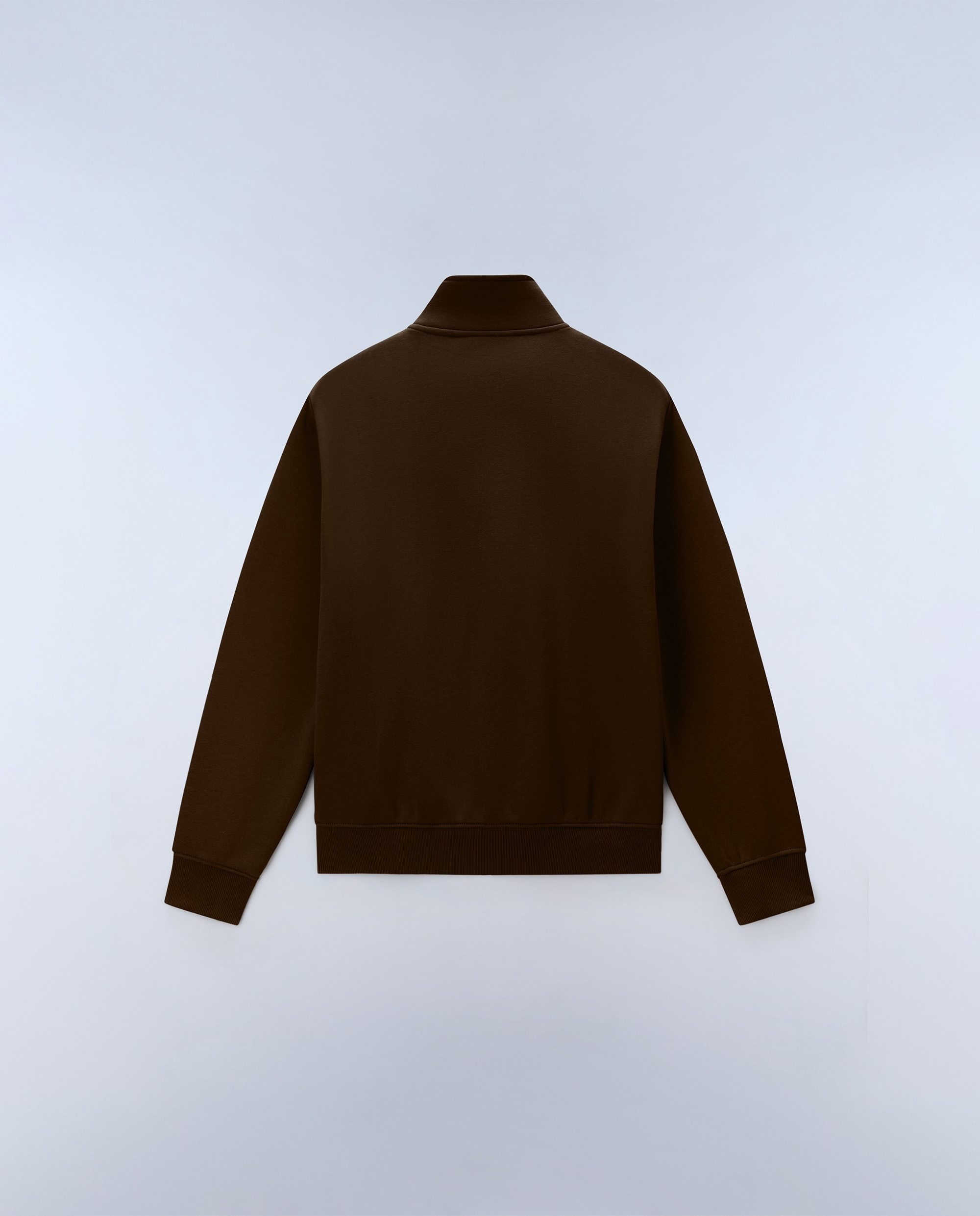 Sudadera de hombre balis fz win con cremallera completa - Napapijri - Marrón chocolate Marrón chocolate-5