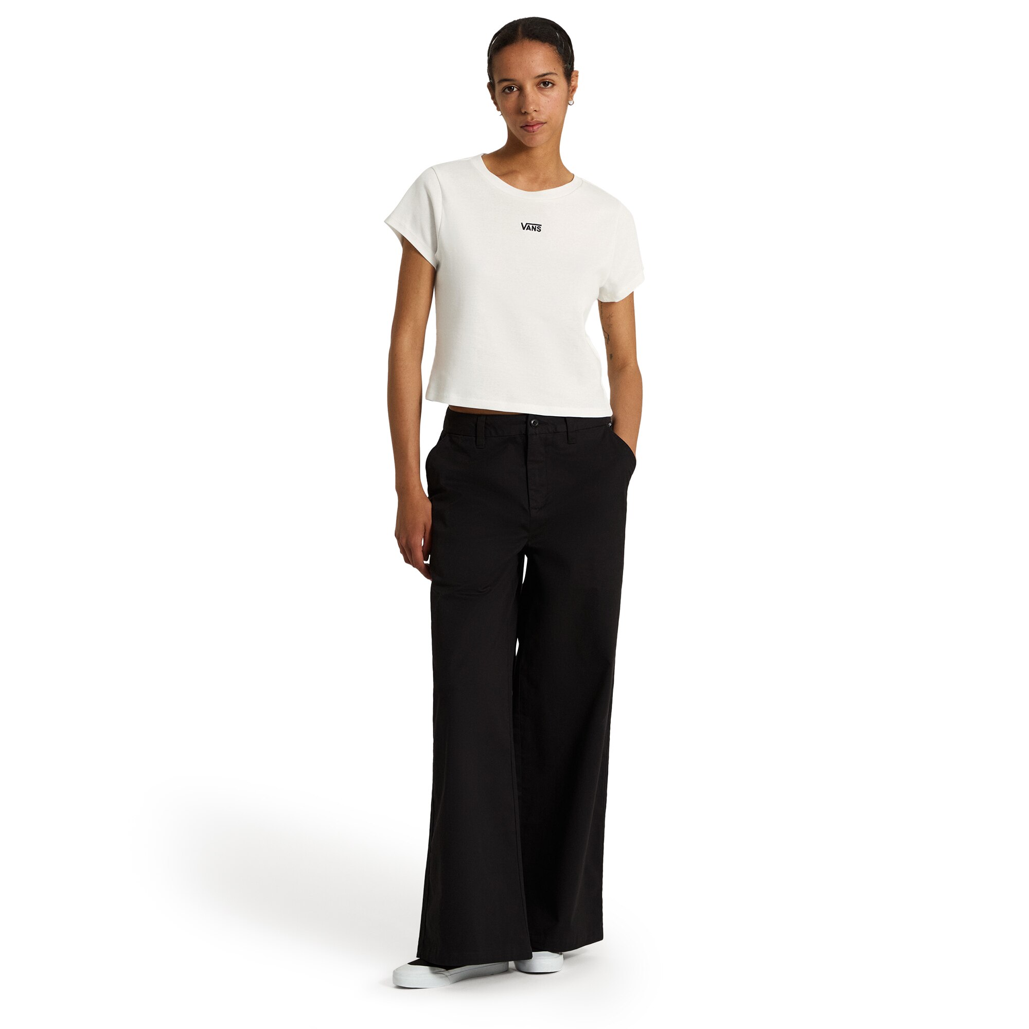 Imagen 4 de Camiseta de mujer Cameron SS Tee Vans - Blanco Blanco