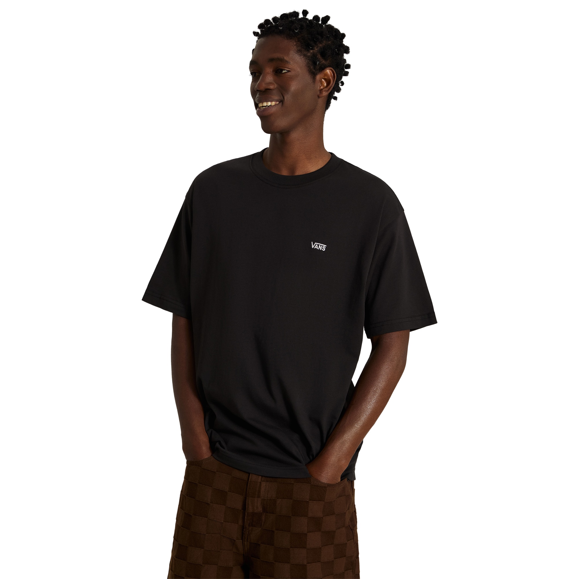 Imagen 3 de Camiseta de hombre Left Chest II Loose SS Tee Vans - Negro Negro