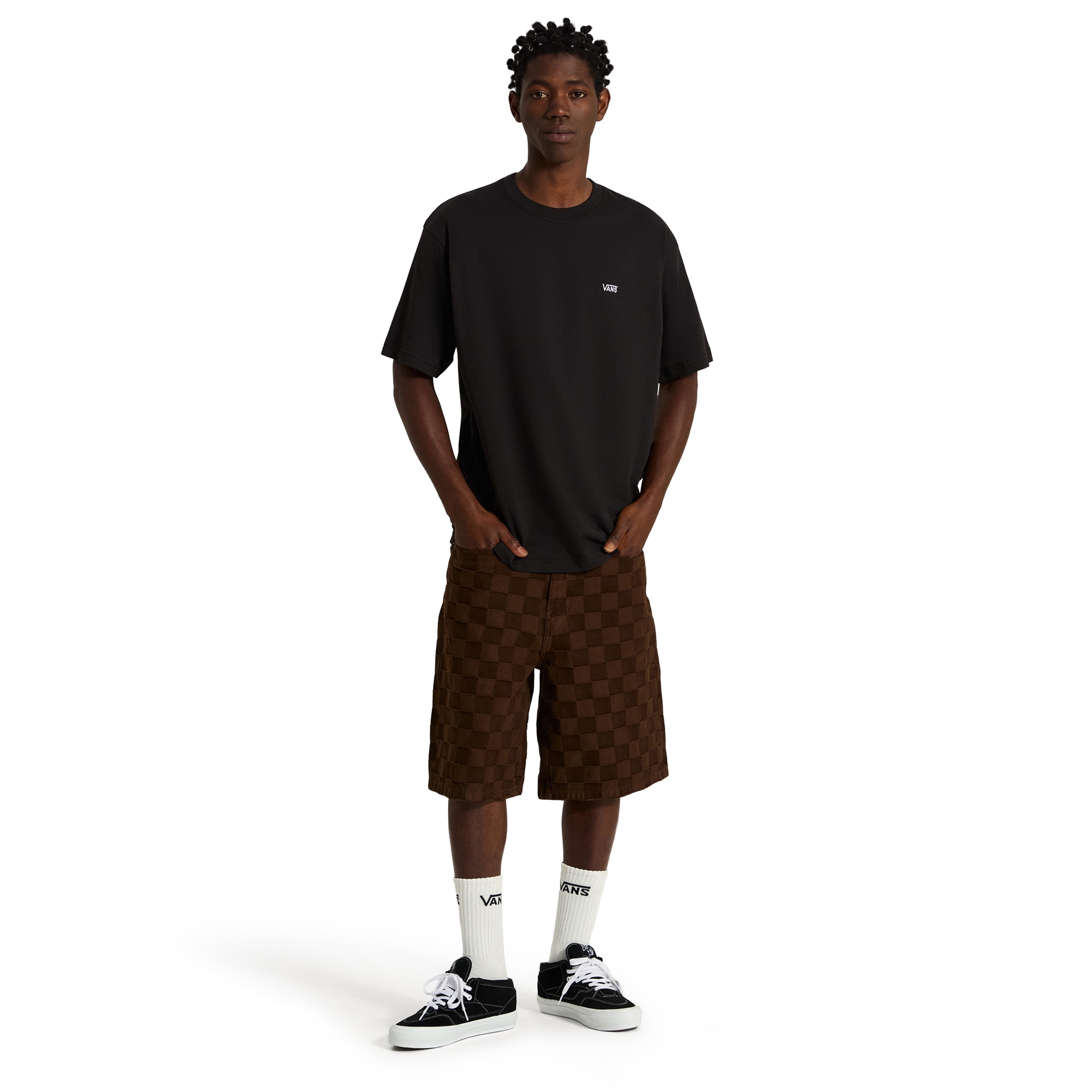 Imagen 4 de Camiseta de hombre Left Chest II Loose SS Tee Vans - Negro Negro