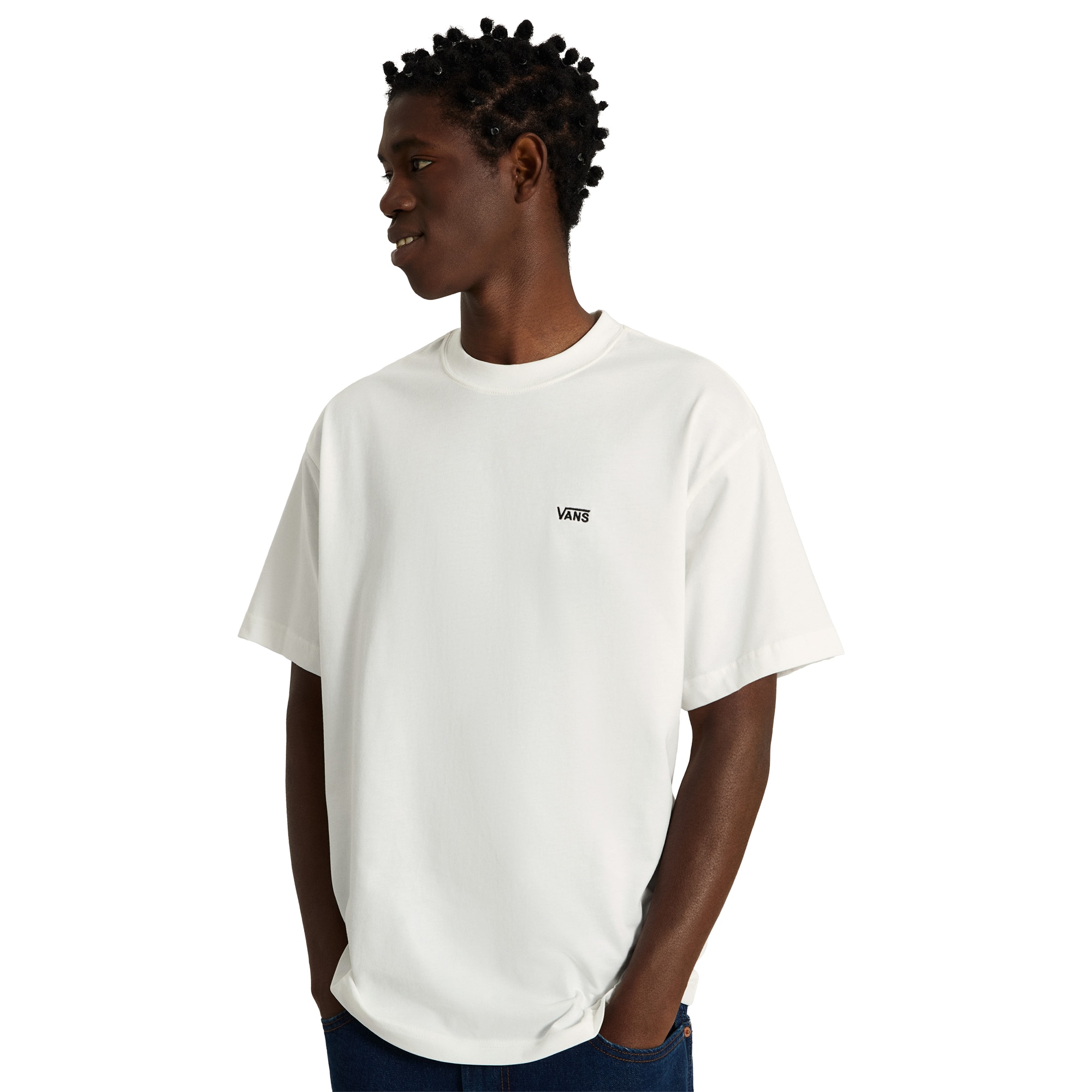 Imagen 3 de Camiseta de hombre Left Chest II Loose SS Tee Vans - Blanco Blanco