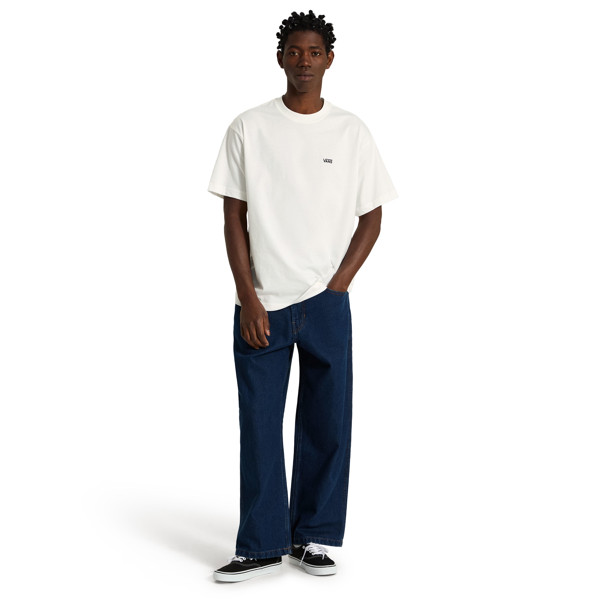 Imagen 4 de Camiseta de hombre Left Chest II Loose SS Tee Vans - Blanco Blanco