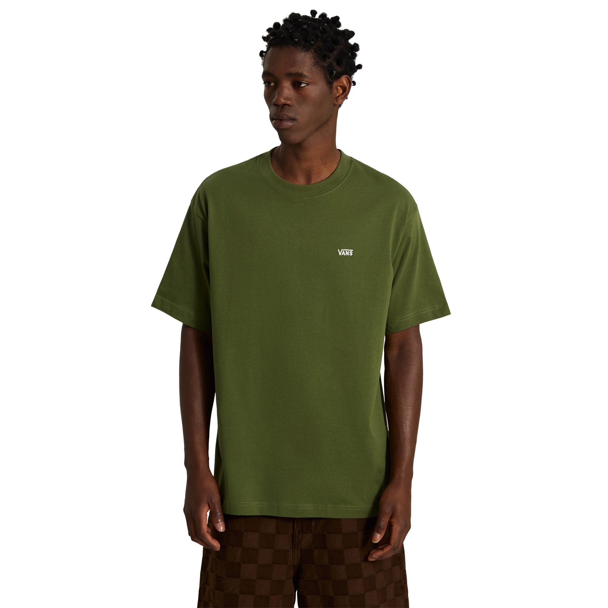 Imagen 3 de Camiseta de hombre Left Chest II Loose SS Tee Vans - Verde militar Verde militar