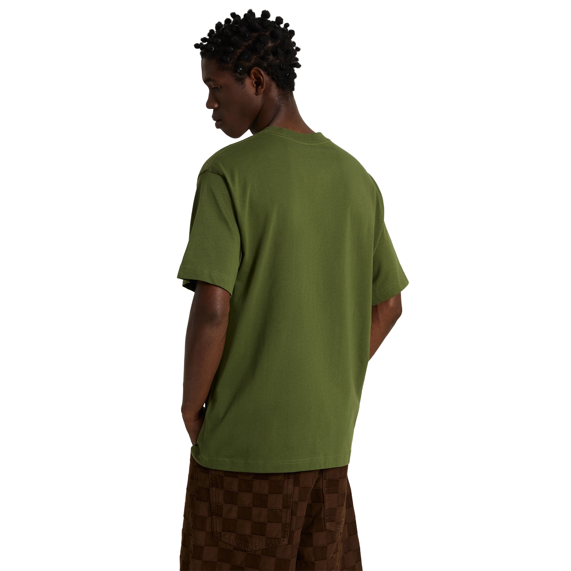Imagen 5 de Camiseta de hombre Left Chest II Loose SS Tee Vans - Verde militar Verde militar