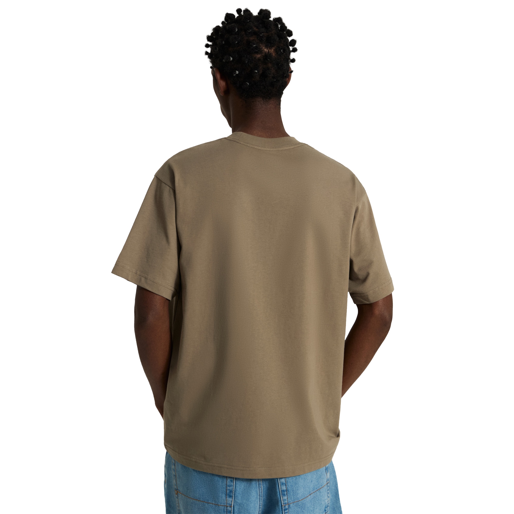 Imagen 5 de Camiseta de hombre Call Now SS Tee Vans - Marrón piedra Marrón piedra