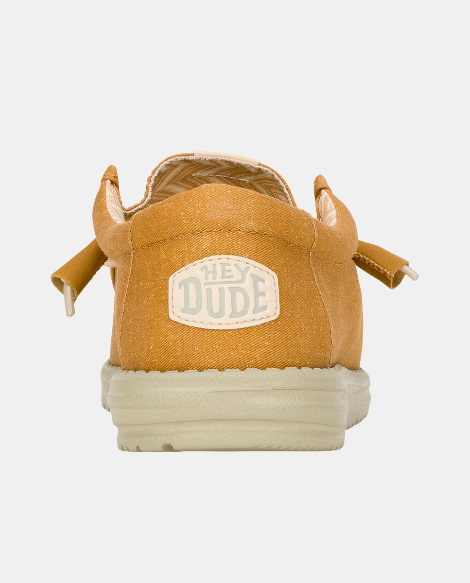 Imagen 5 de Zapatos de cordones de hombre de lona - HeyDude - Amarillo Amarillo