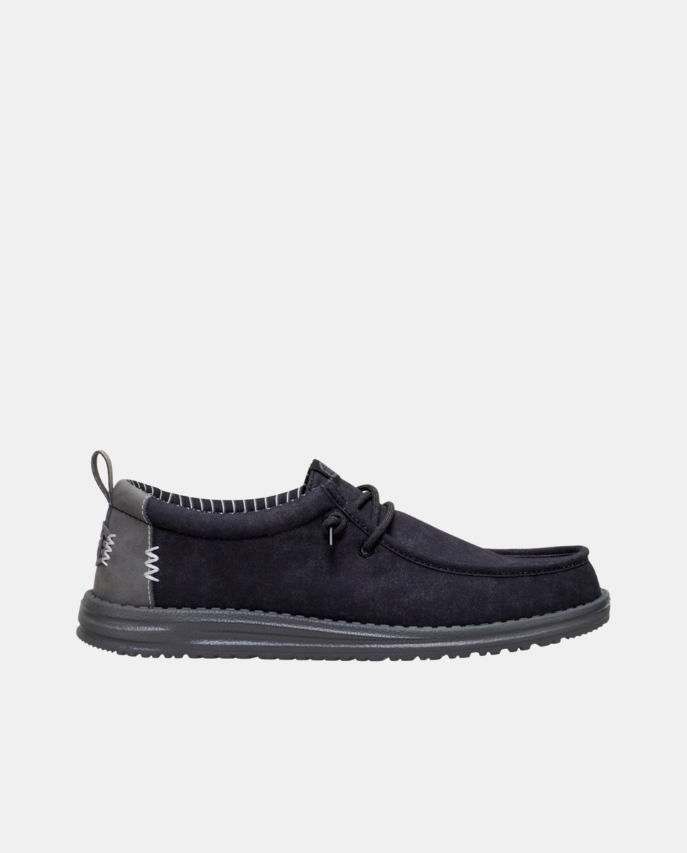 HeyDude - Zapatos de cordones de hombre en sarga.
