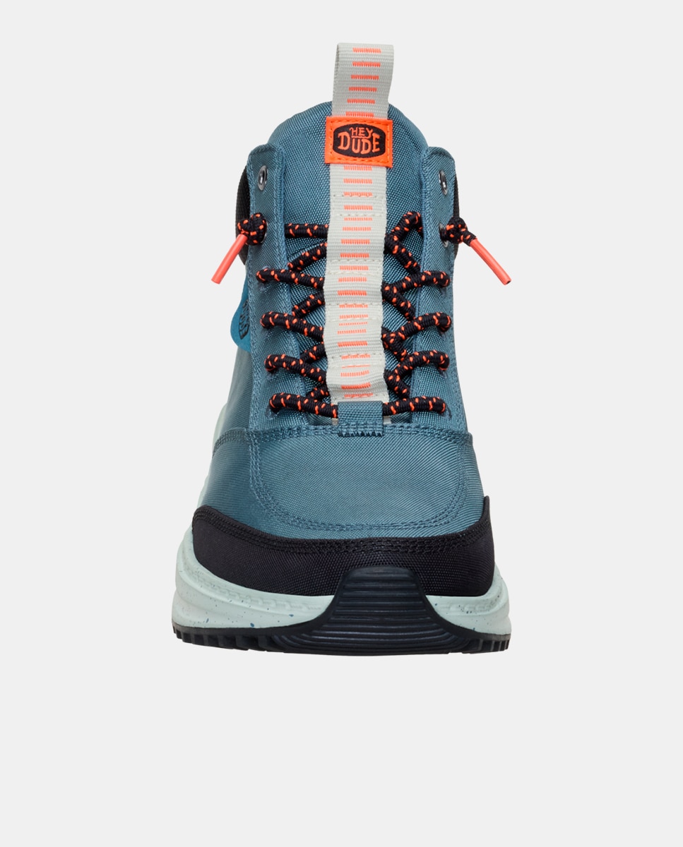 Imagen 4 de ¿fan de las zapatillas? ¿amante de las botas? tahoe nylon es para ti. este botñin de hombre de estilo deportivo ha sido diseñado con una parte uperior de nylon tratada con spray repelente al agua y suela de goma con tacos. saluda a las mejores botas depo - Azul Azul