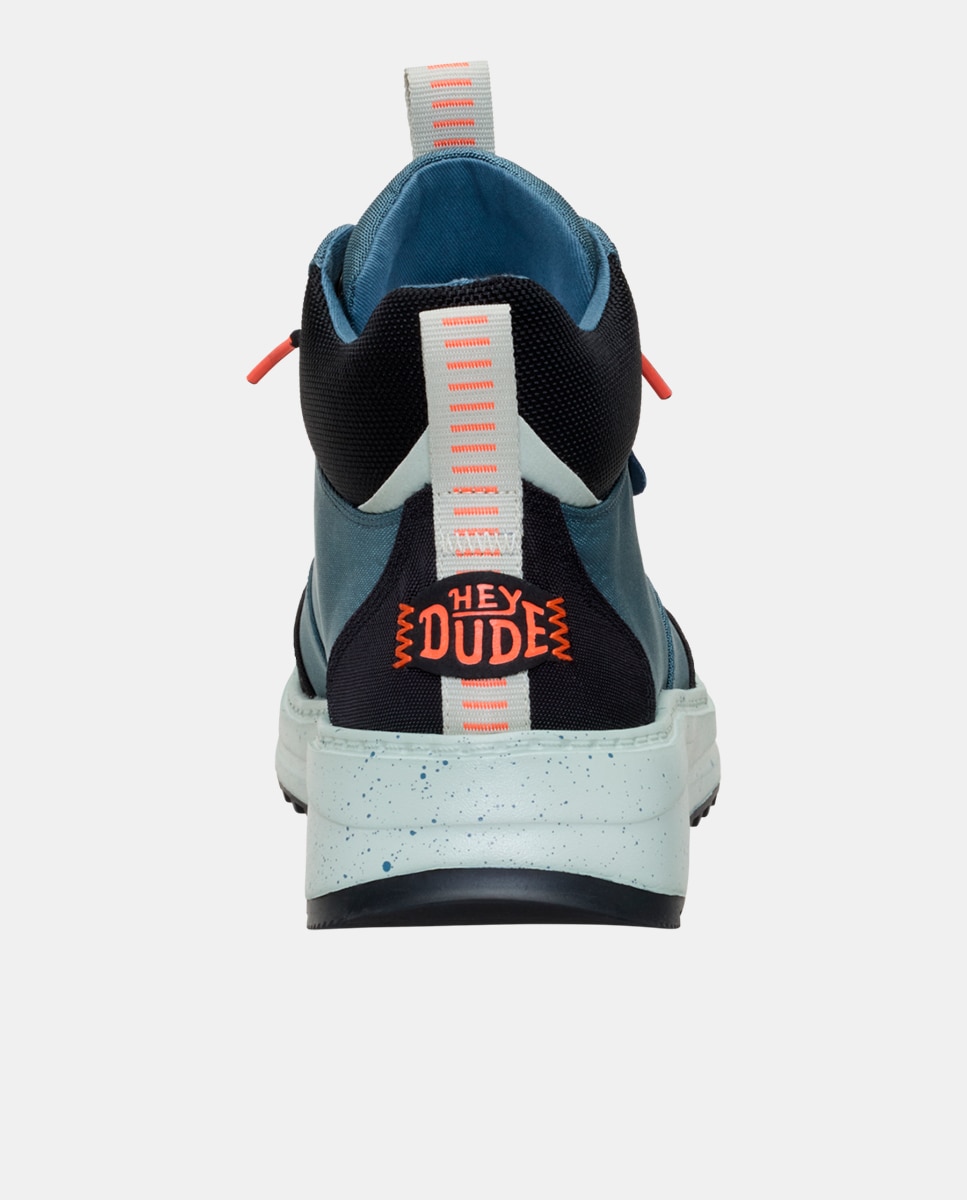 Imagen 5 de ¿fan de las zapatillas? ¿amante de las botas? tahoe nylon es para ti. este botñin de hombre de estilo deportivo ha sido diseñado con una parte uperior de nylon tratada con spray repelente al agua y suela de goma con tacos. saluda a las mejores botas depo - Azul Azul
