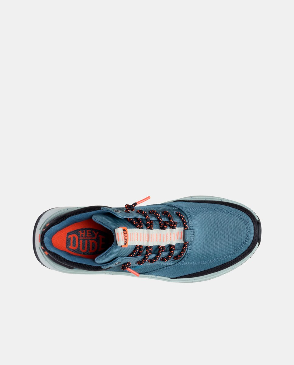 Imagen 6 de ¿fan de las zapatillas? ¿amante de las botas? tahoe nylon es para ti. este botñin de hombre de estilo deportivo ha sido diseñado con una parte uperior de nylon tratada con spray repelente al agua y suela de goma con tacos. saluda a las mejores botas depo - Azul Azul