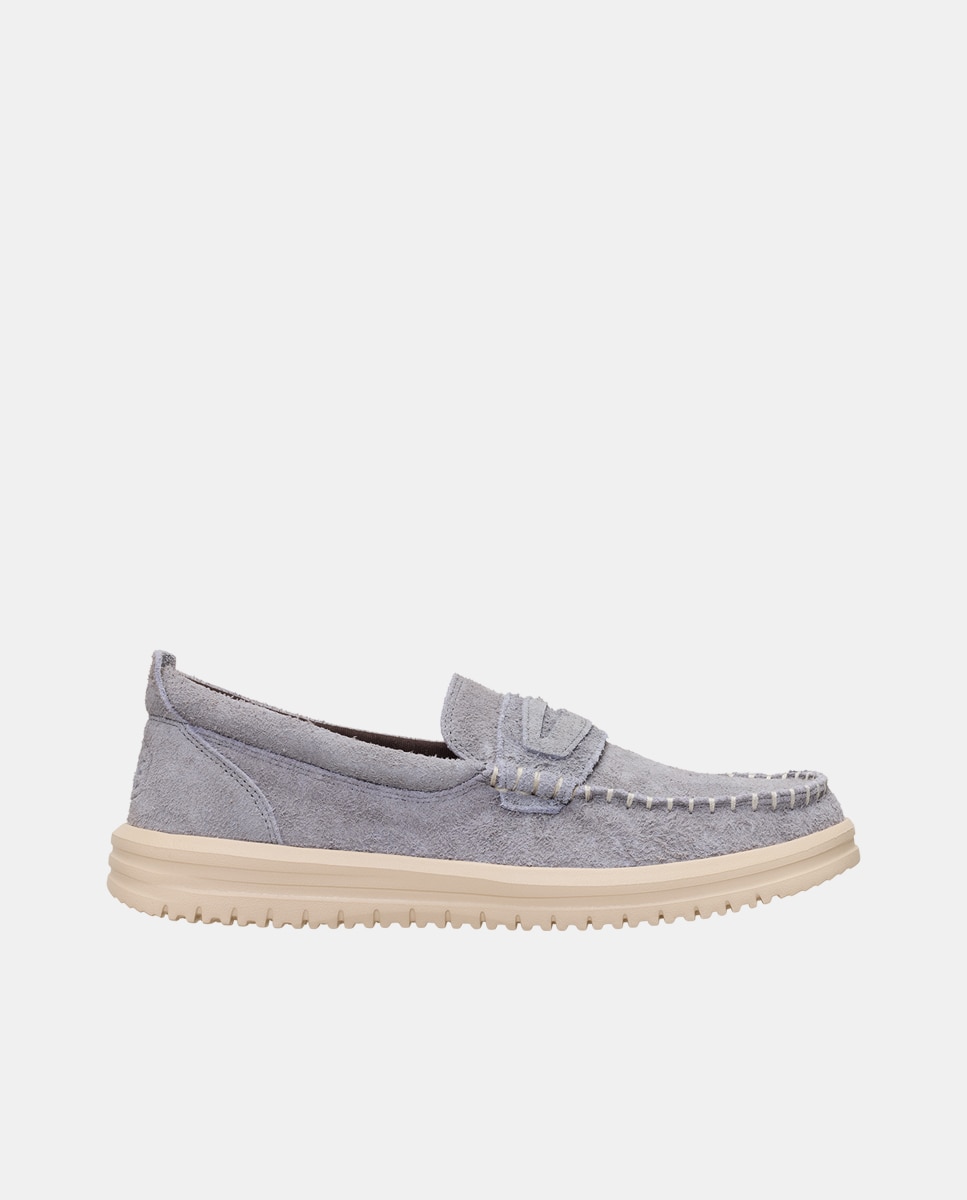HeyDude - Mocasines de hombre en serraje.