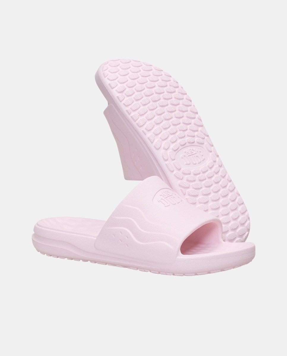 Sandalia plana de mujer en goma EVA - HeyDude - Rosa pastel Rosa pastel-5