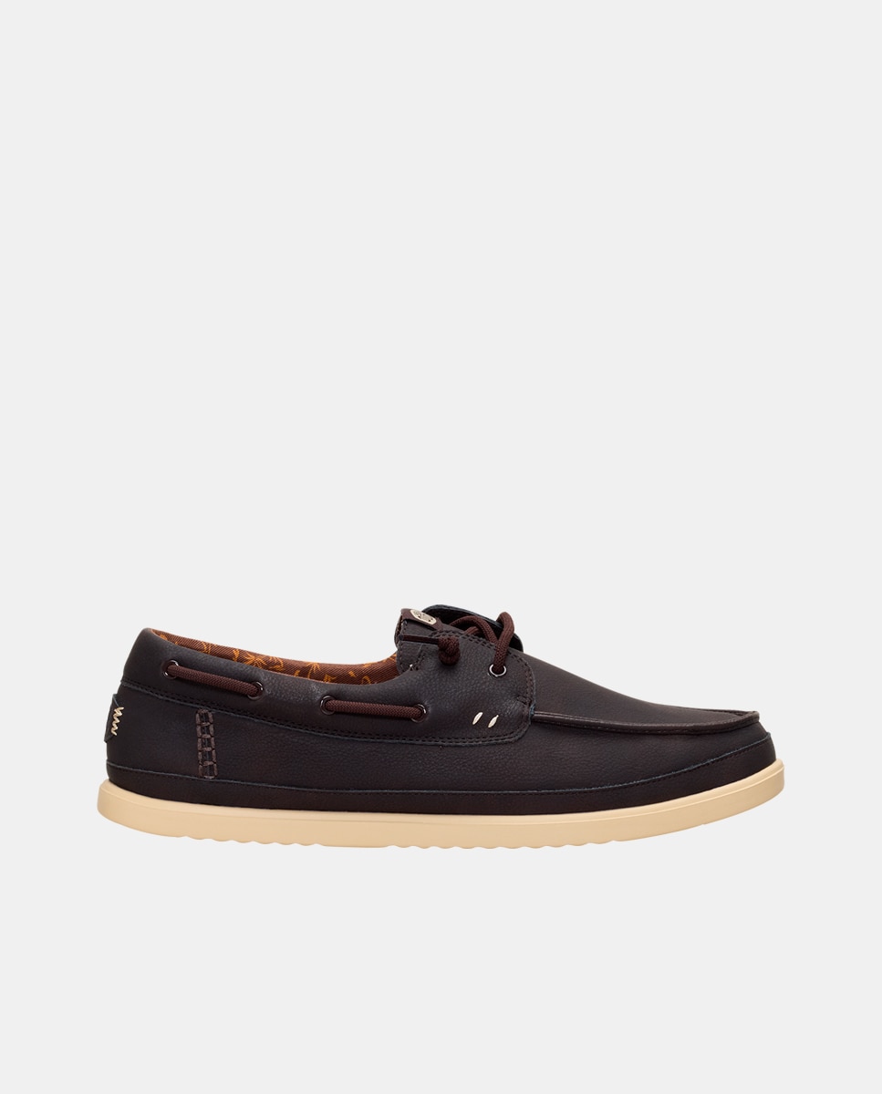 HeyDude - Zapatos náuticos de hombre con cordones.