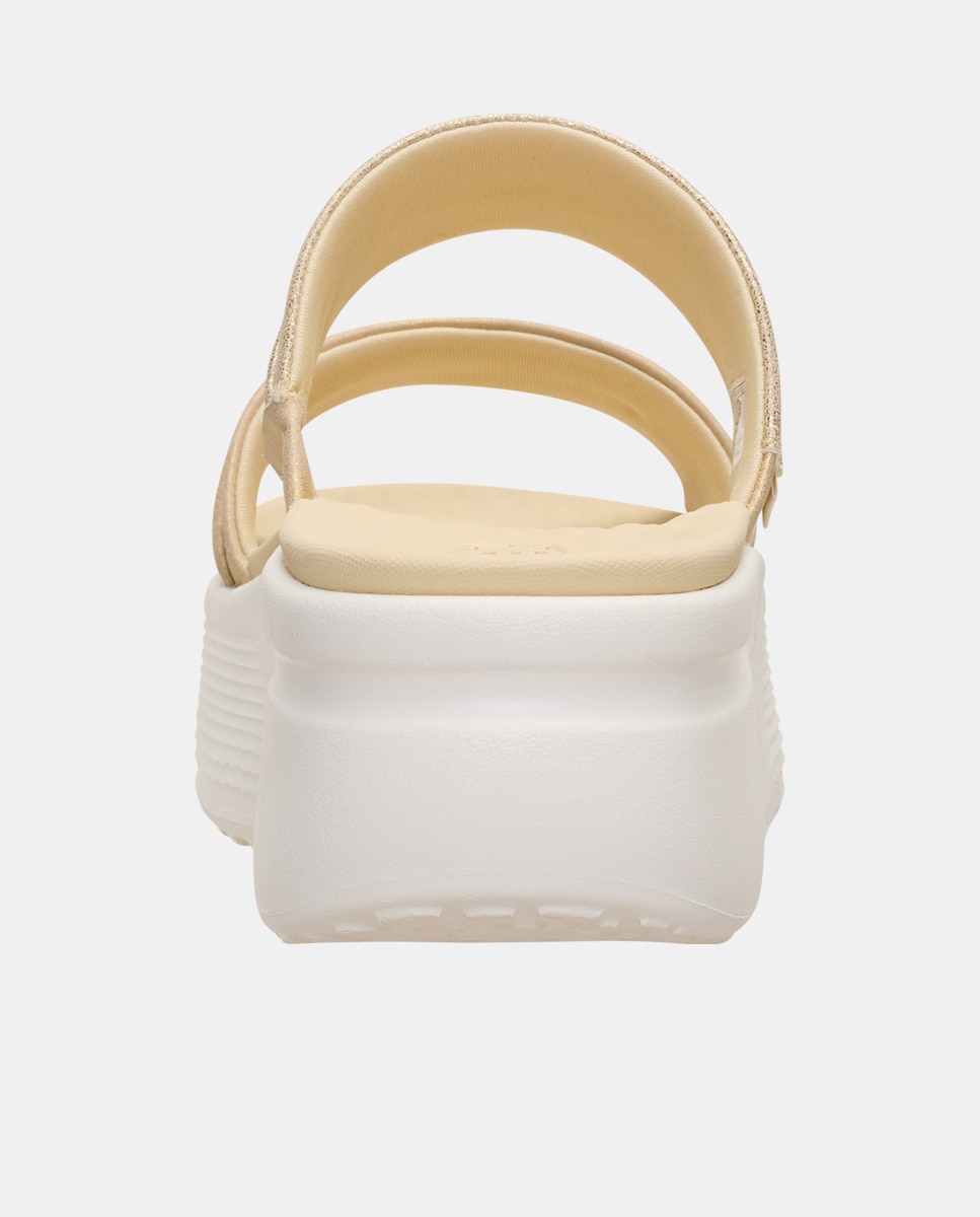 Sandalias planas de mujer con plataforma - HeyDude - Dorado Dorado-7
