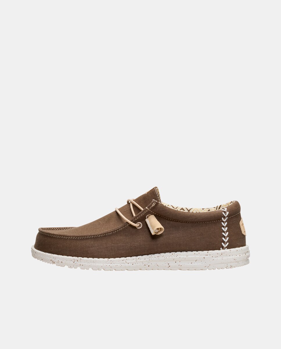 Zapatos de cordones para hombre - HeyDude - Marrón oscuro Marrón oscuro-3