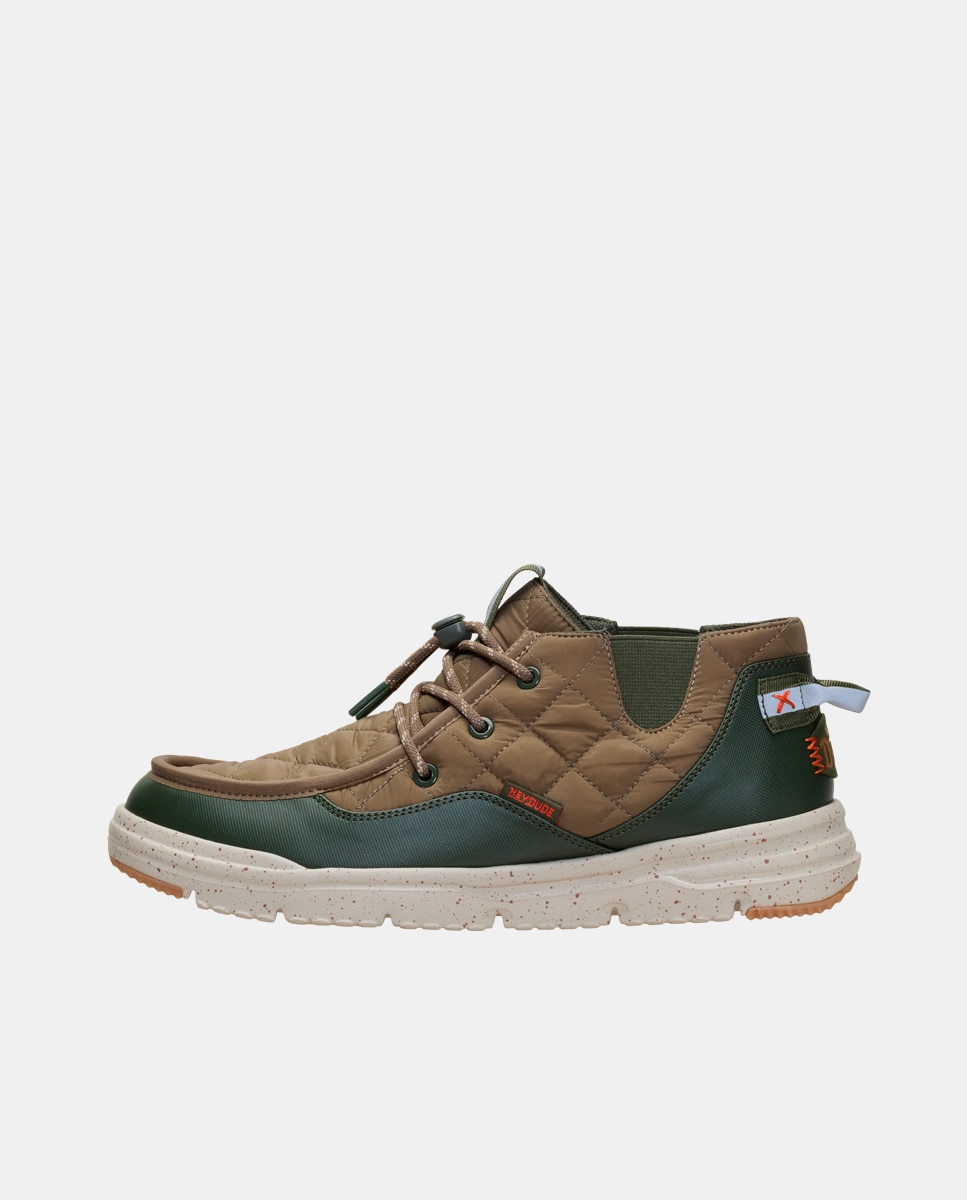 Imagen 2 de Bota de invierno acolchada - HeyDude - Verde Oliva Verde Oliva