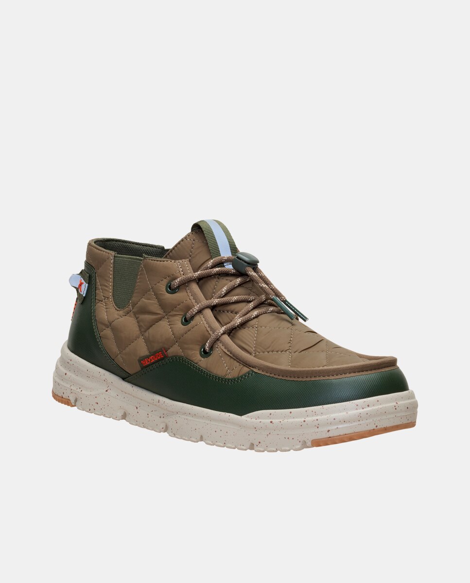 Imagen 3 de Bota de invierno acolchada - HeyDude - Verde Oliva Verde Oliva