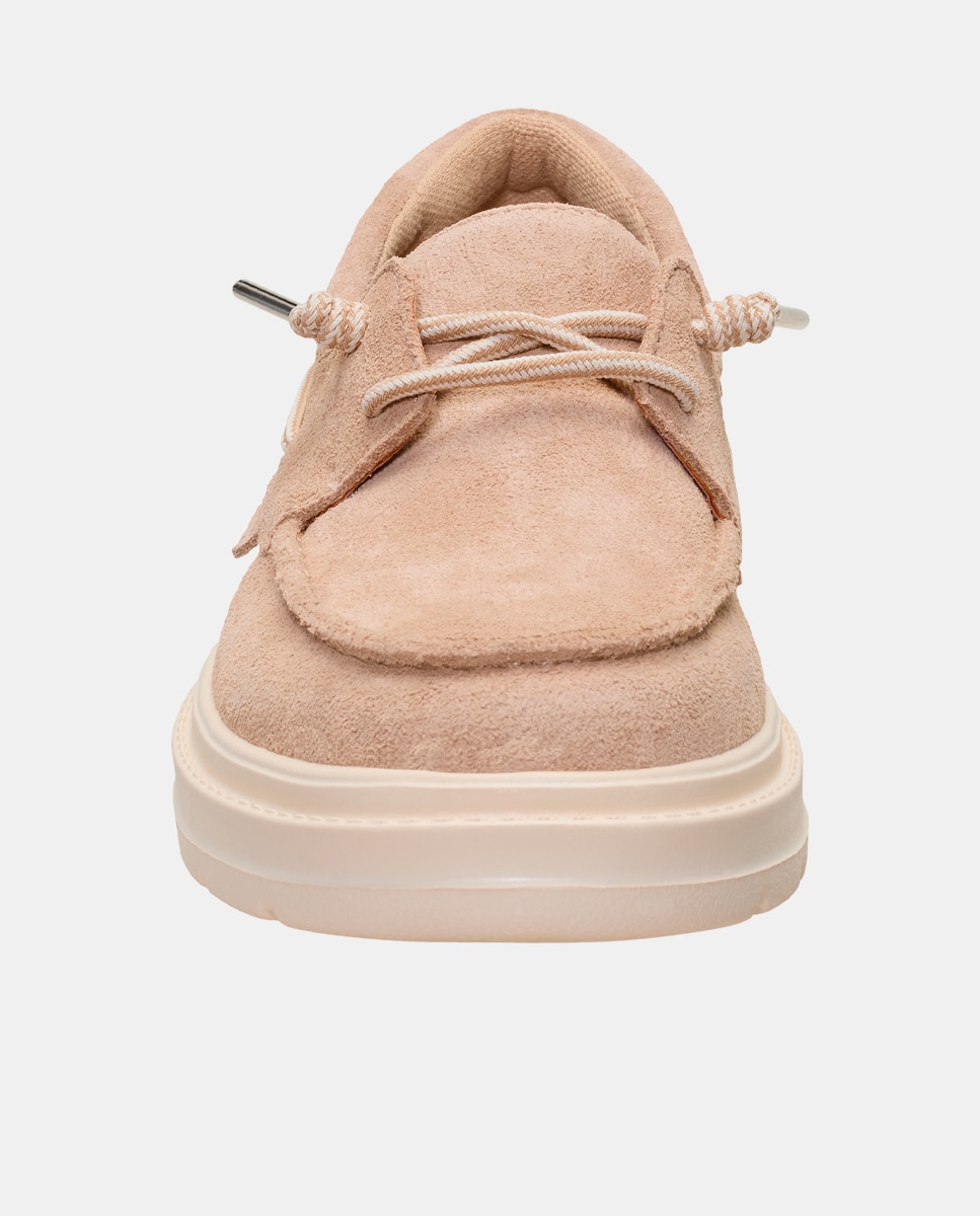 Imagen 6 de Zapatos náuticos de mujer de ante - HeyDude - Natural Natural