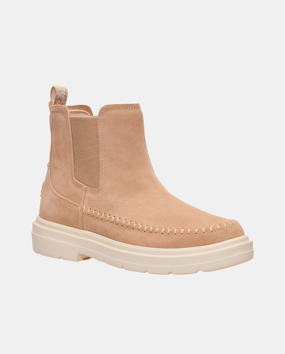 Imagen 3 de Bota chelsea de mujer de ante - HeyDude - Natural Natural