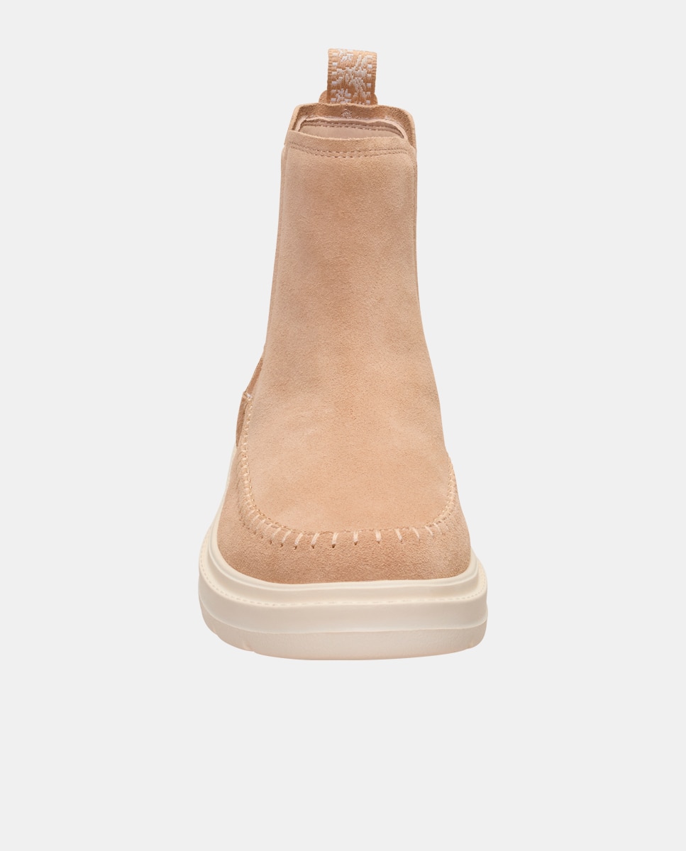 Imagen 6 de Bota chelsea de mujer de ante - HeyDude - Natural Natural