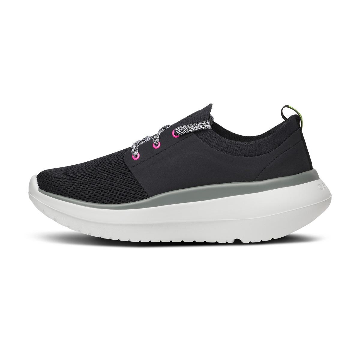 Zapatillas deportivas de mujer Oomy Stride Oofos - Negro Negro-4