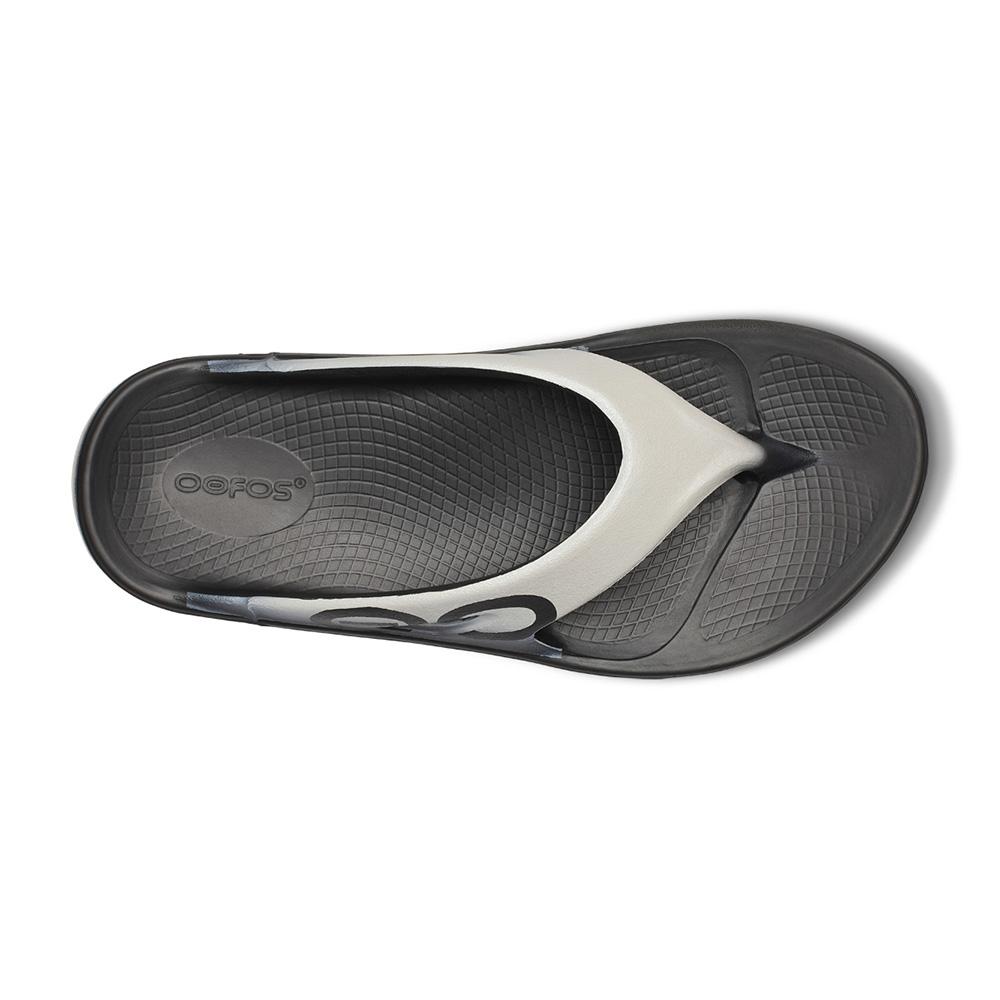Imagen 6 de Sandalias de recuperación unisex OORIGINAL SPORT - Negro / Blanco Negro / Blanco