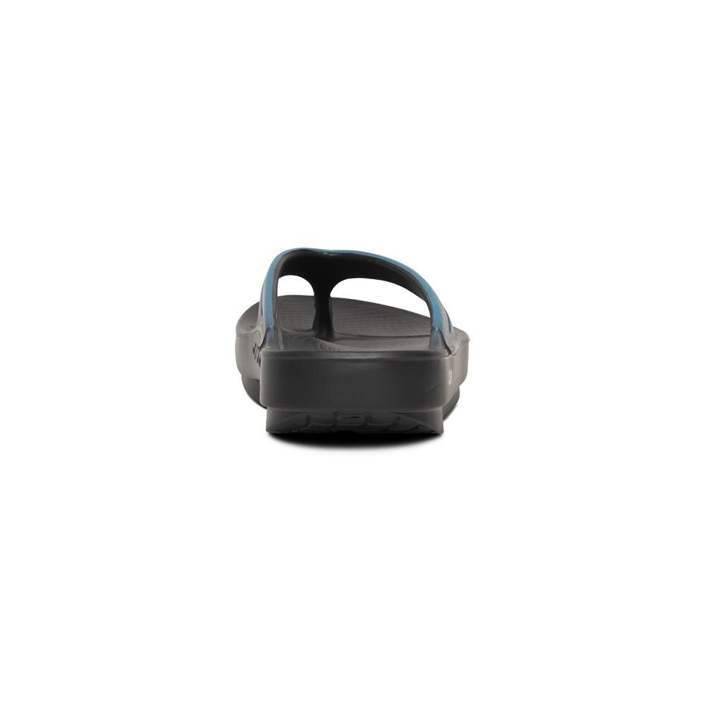 Sandalias de recuperación unisex OORIGINAL SPORT - Negro / Azul Negro / Azul-5