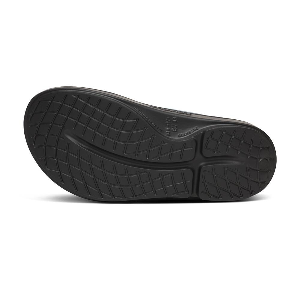 Sandalias de recuperación unisex OORIGINAL SPORT - Negro / Azul Negro / Azul-7